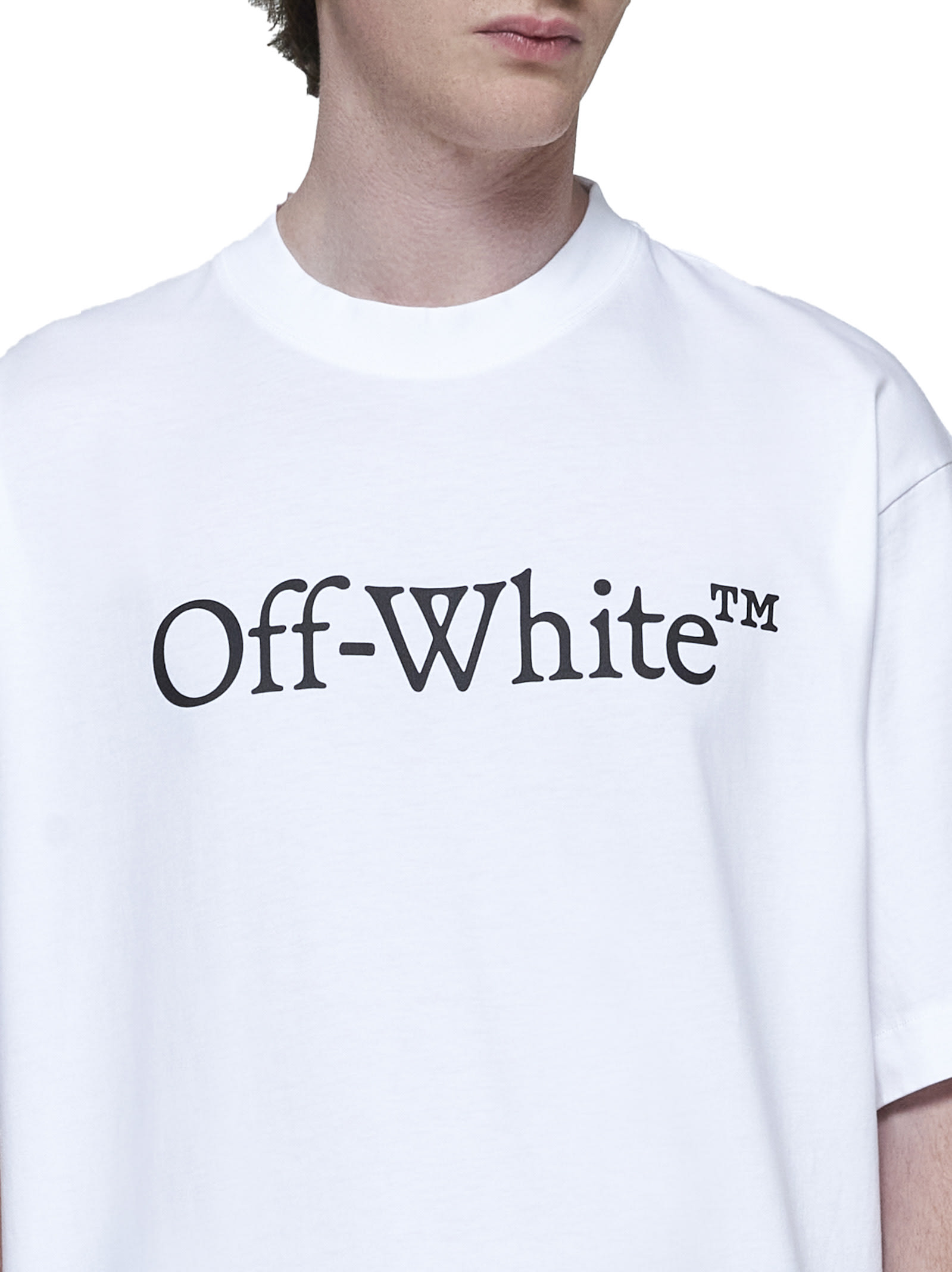 Shop Off-white T-shirt In Bianco