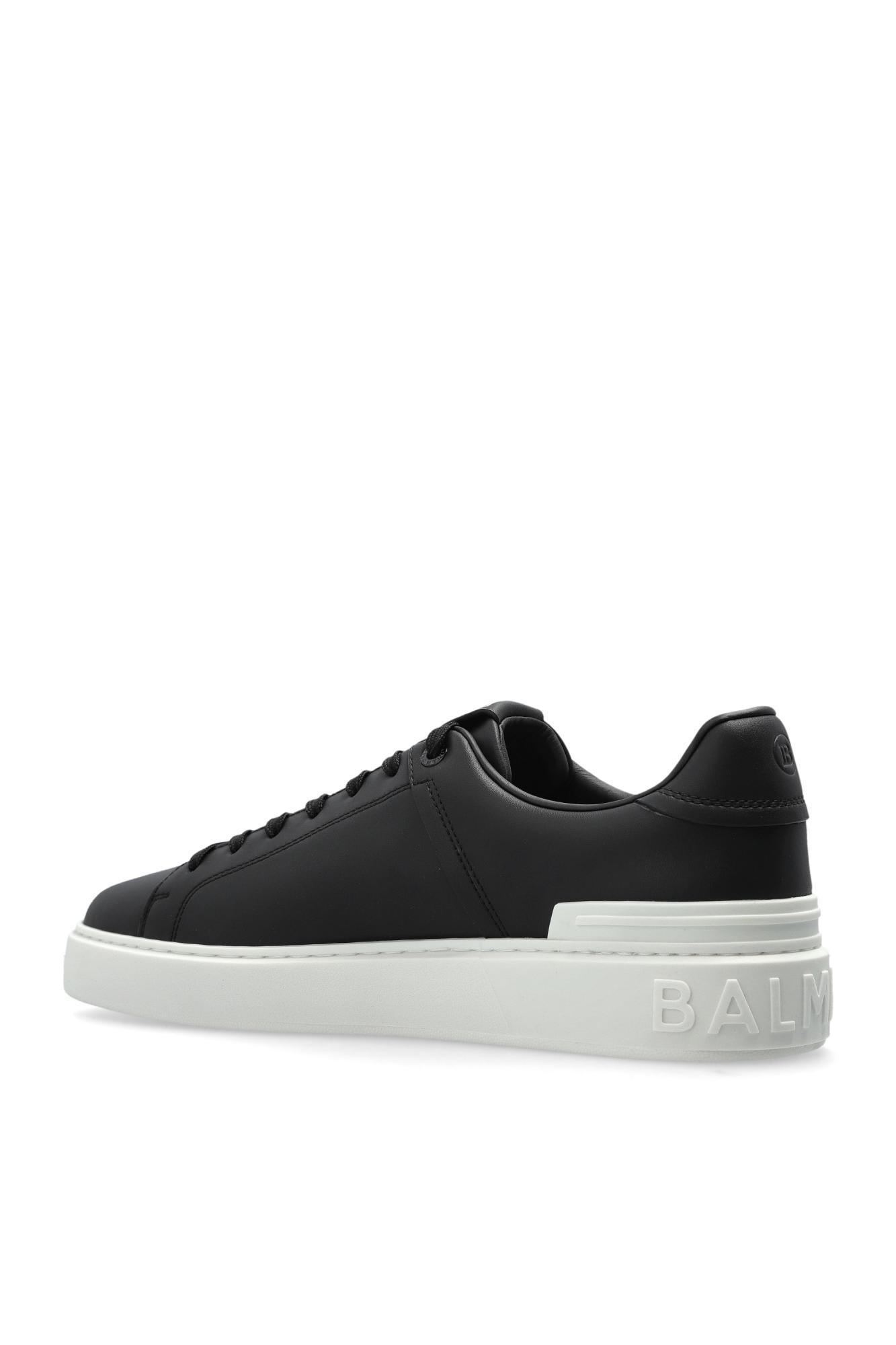 Balmain B-court Sports Shoes In Black