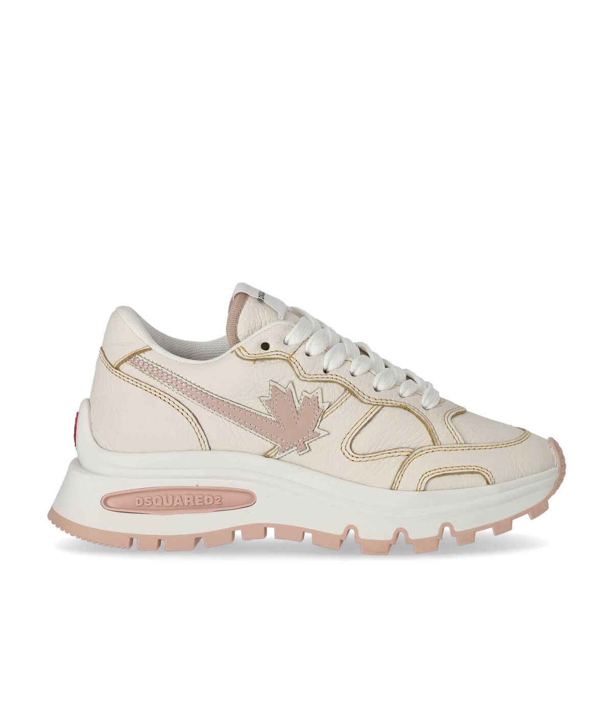 Dsquared2 Run Ds2 Cream Pink Sneaker