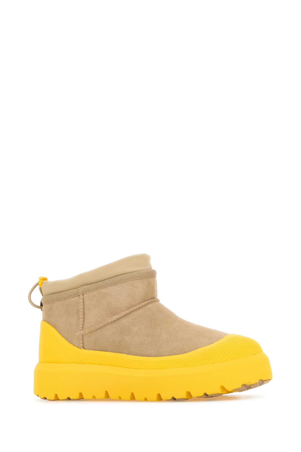 Ugg Sand Suede Ultra Mini Weather Hybrid Ankle Boots In Brown