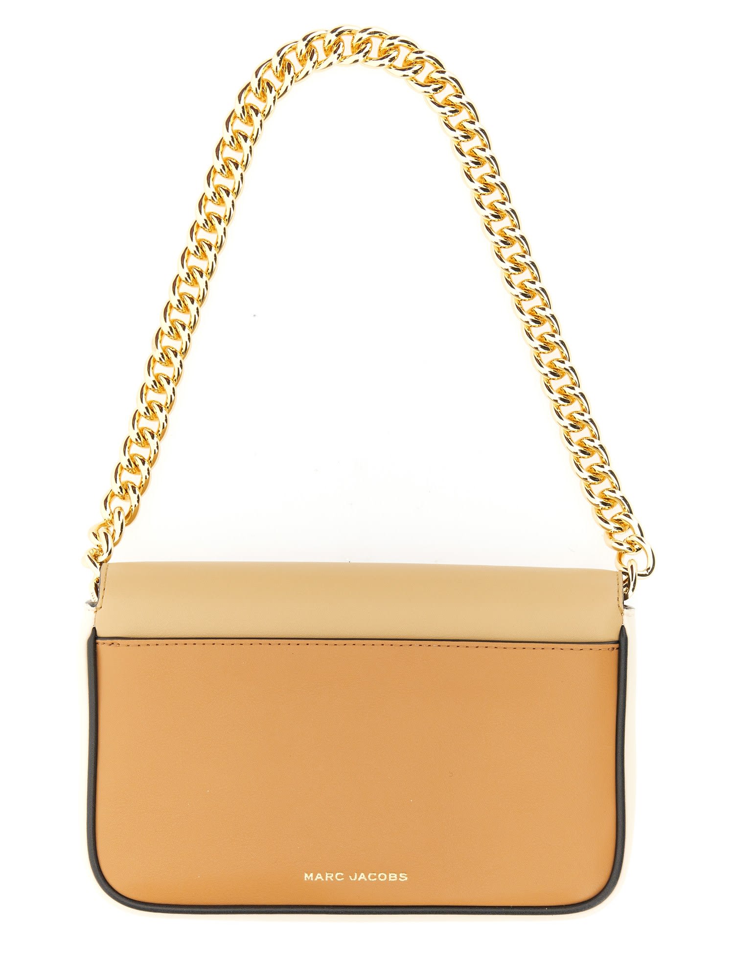 Shop Marc Jacobs The J Marc Shoulder Bag In Brown