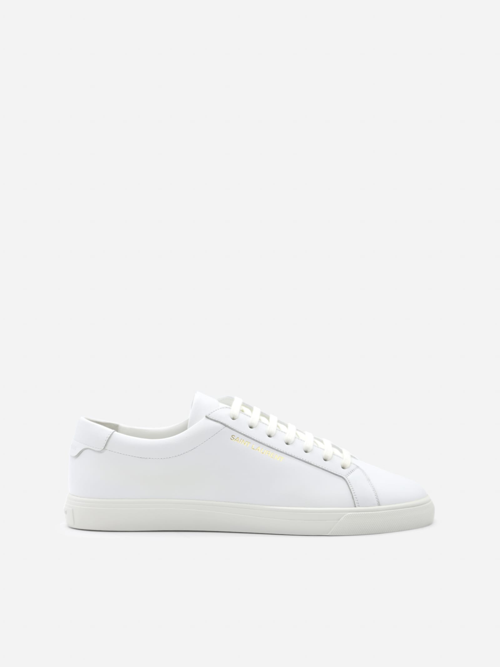Saint Laurent Andy Sneakers In Leather