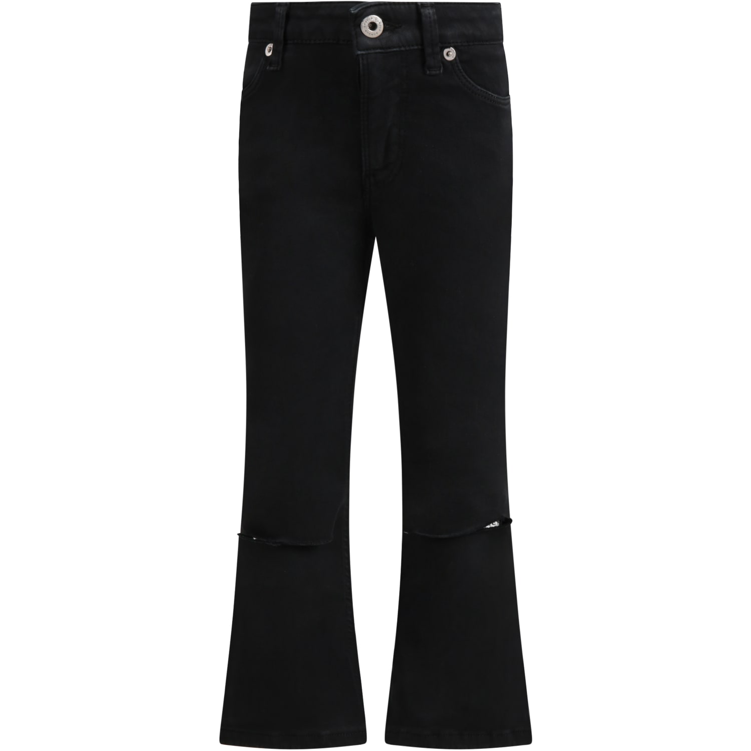 Dondup Black mandy Jeans For Girl