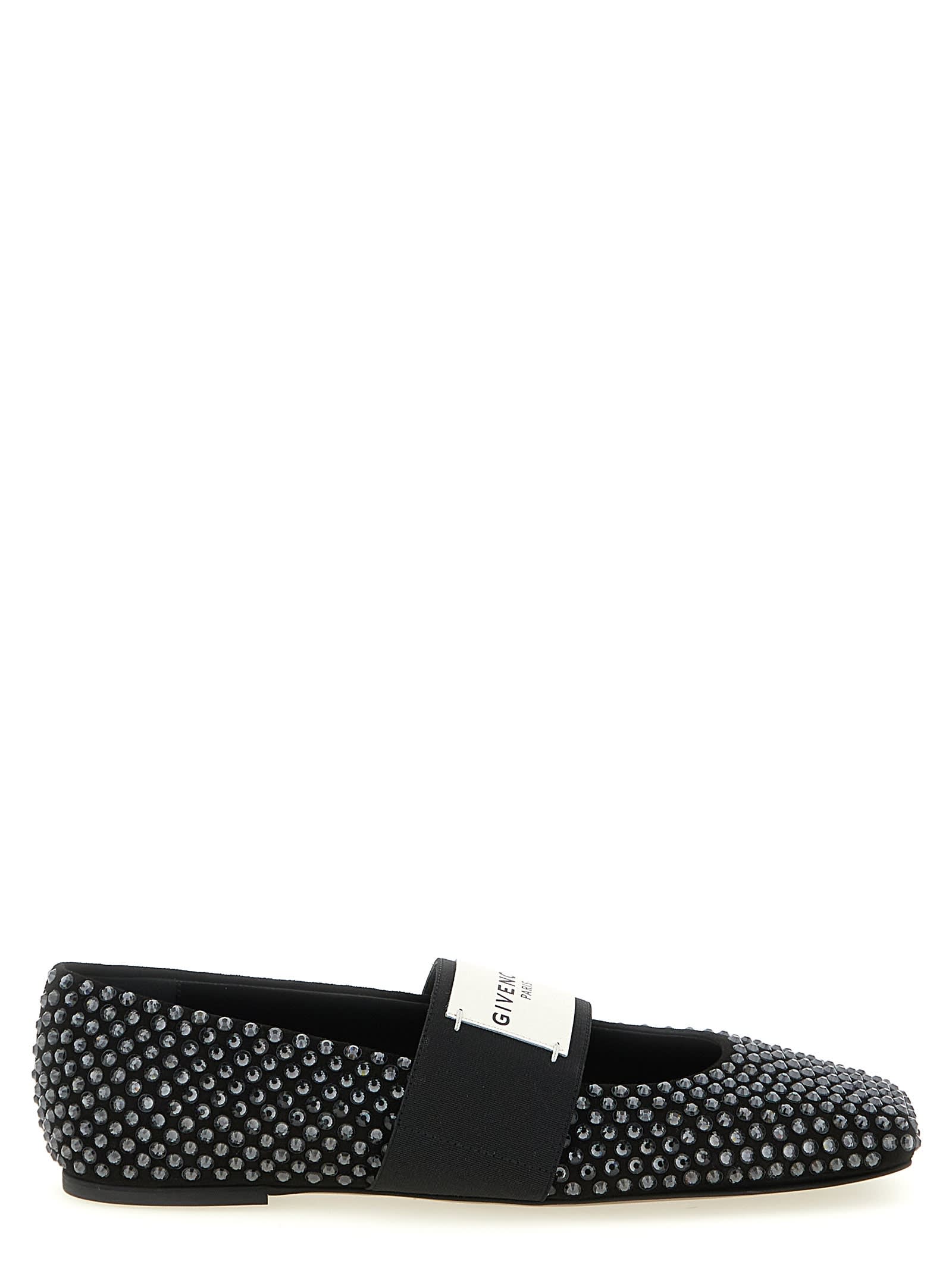Givenchy sliced Square Ballet Flats