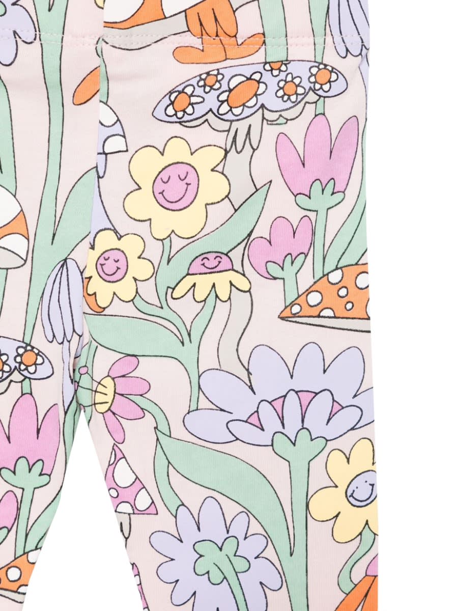 Stella Mccartney All-over Print Leggings In Multicolour