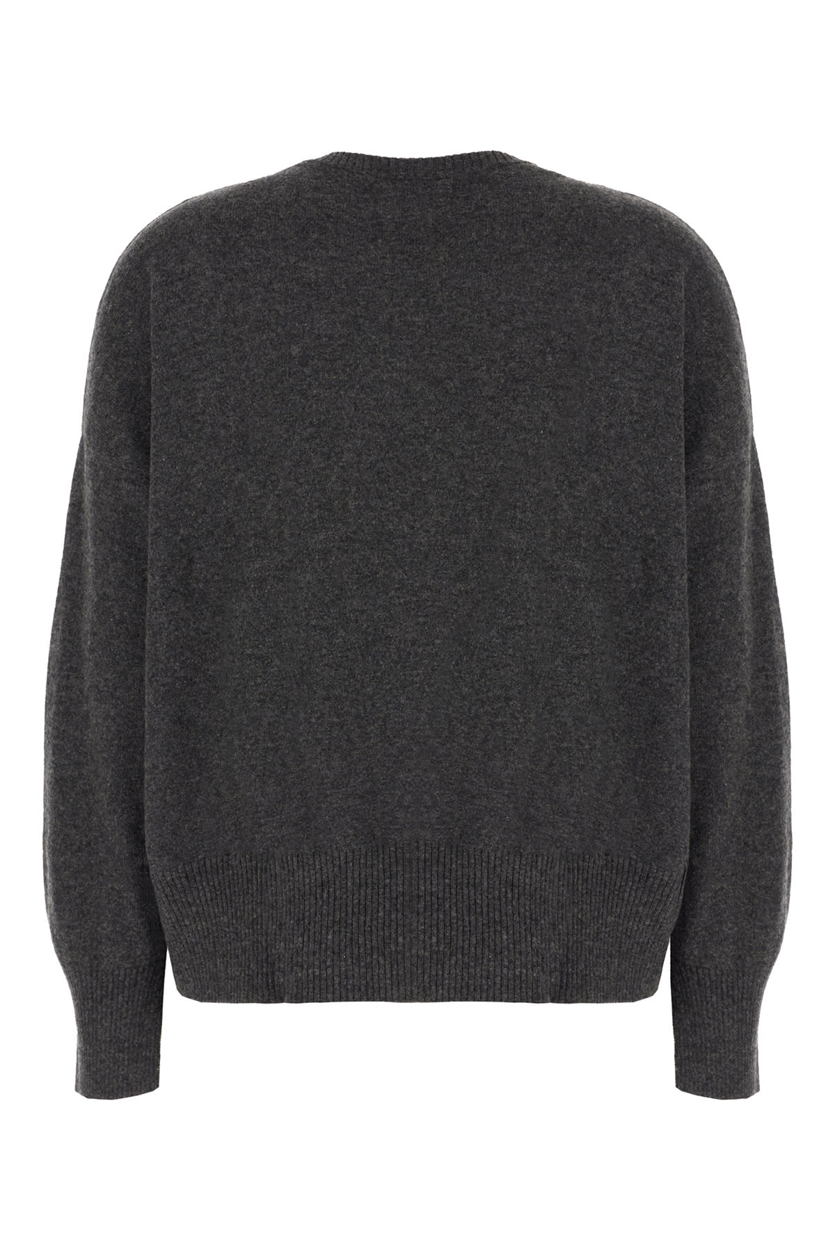 Shop Loulou Studio Charcoal Cashmere Anaa Sweater In Anthracite Melange