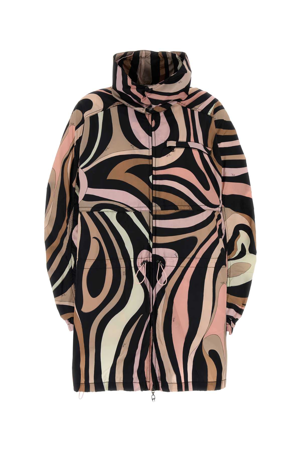 Pucci Multicolor Printed Nylon Jacket