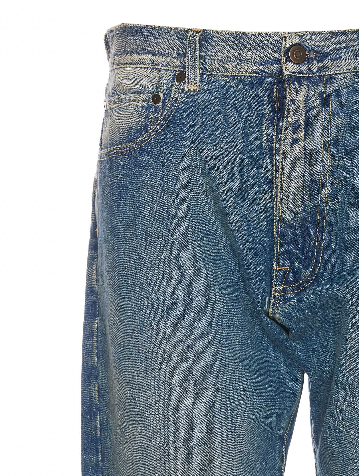 Shop Maison Margiela Jeans In Blue