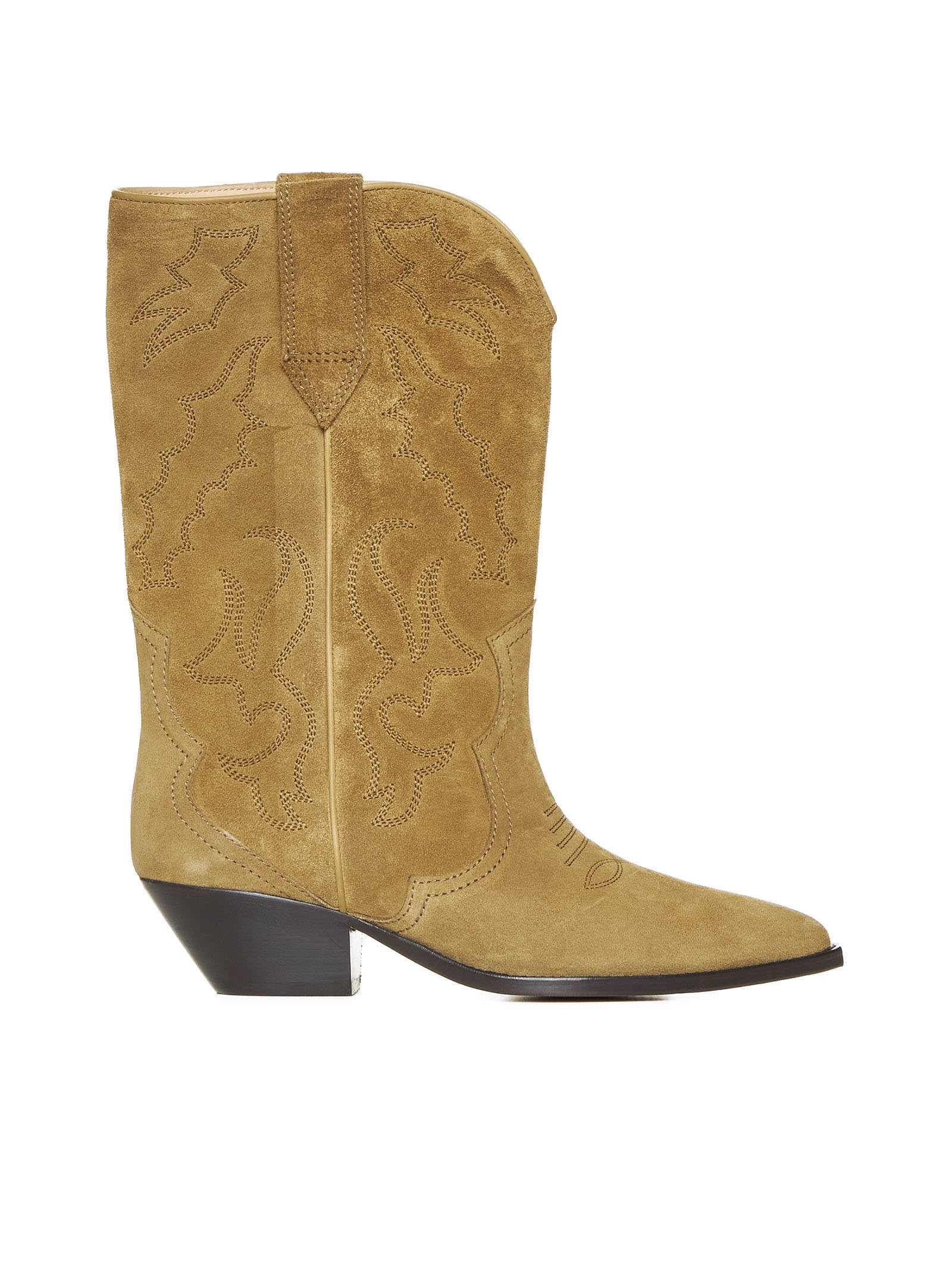 Shop Isabel Marant Boots In Beige