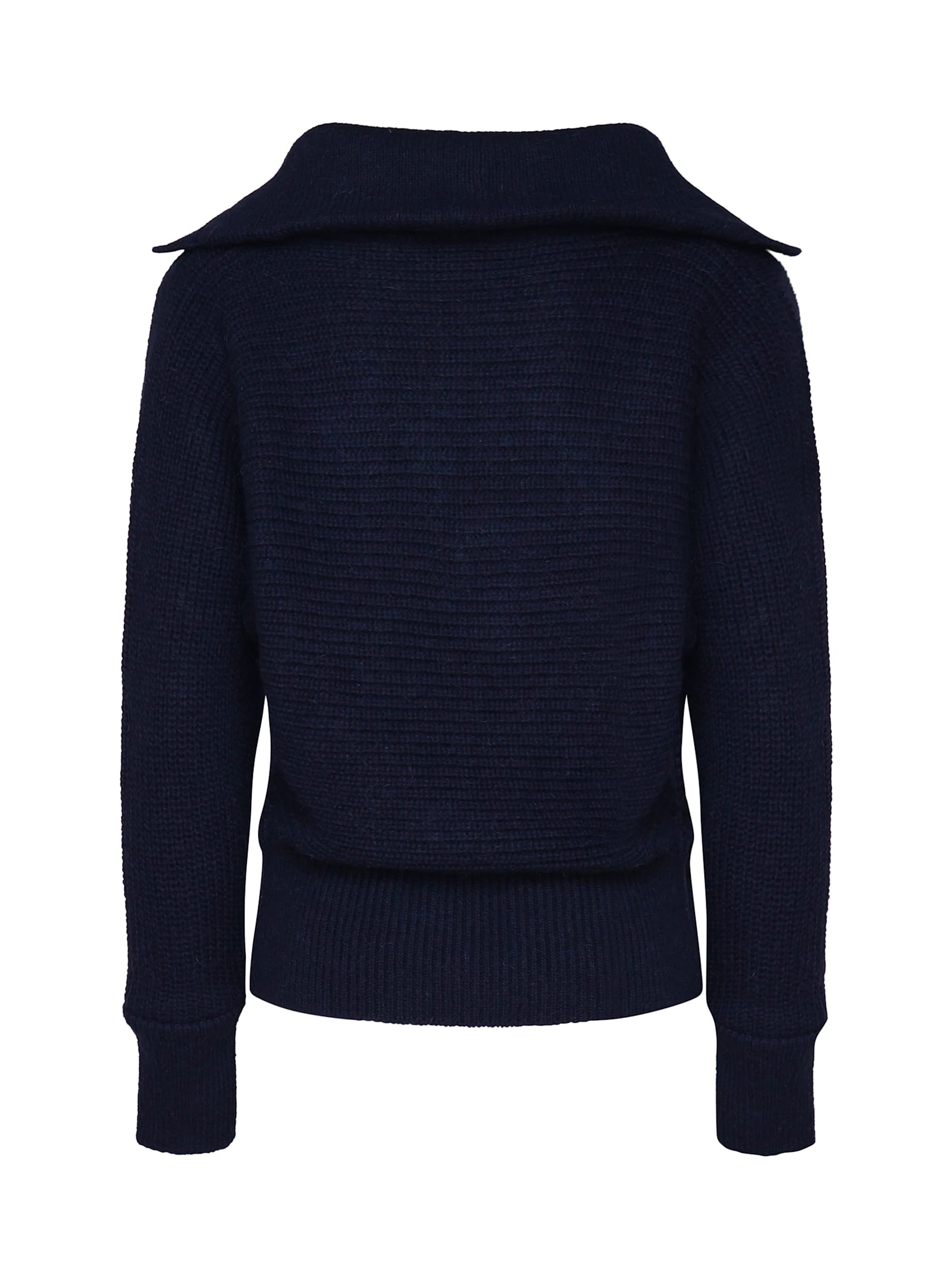 Pinko Snowshoe Wool Sweater In Blue