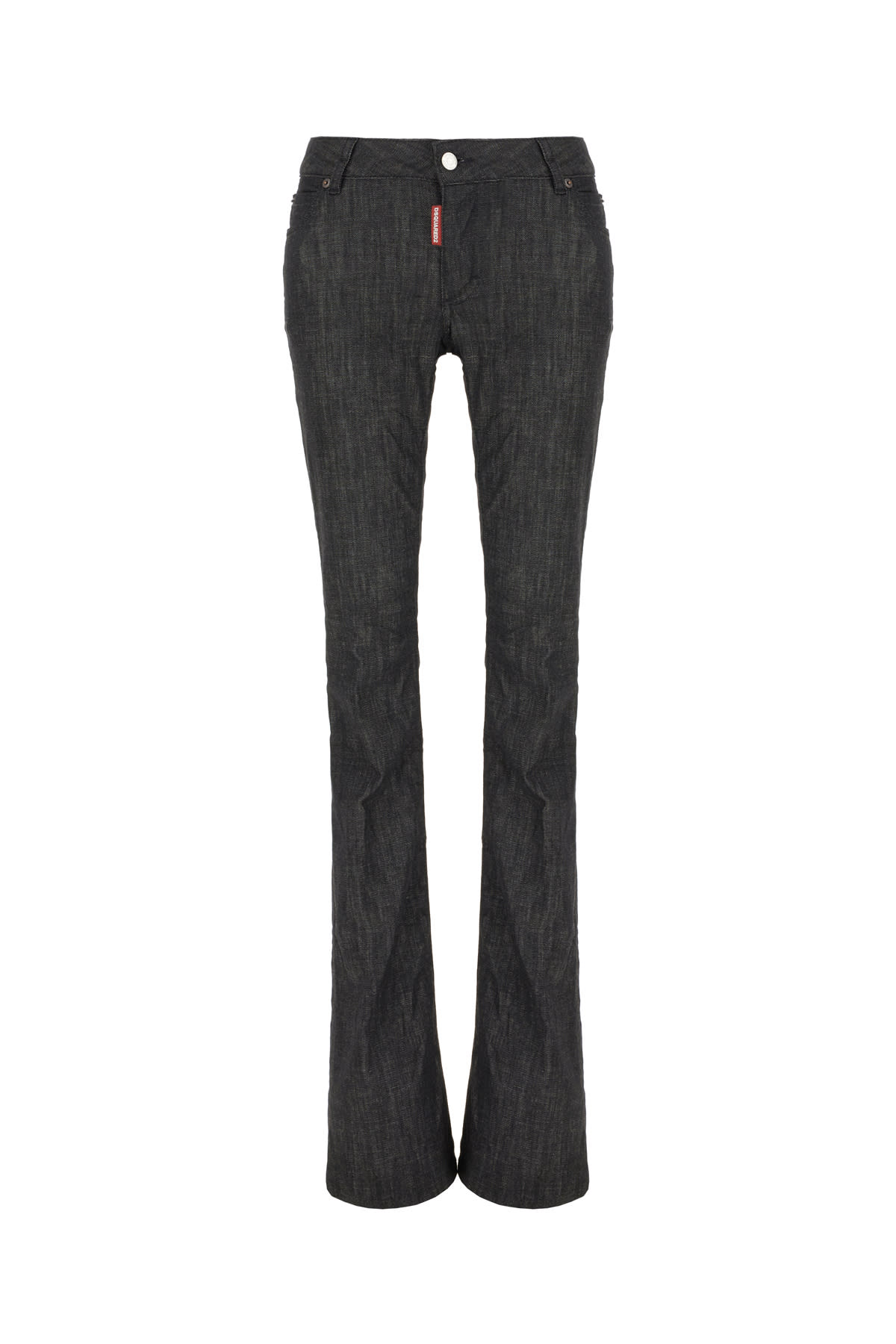 Dsquared2 Slate Stretch Denim Jeans In Black