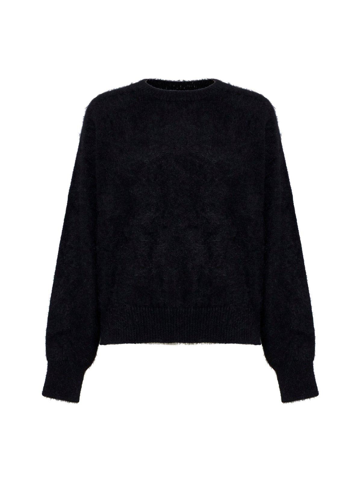 Shop Roberto Collina Knit Sweaters In Black