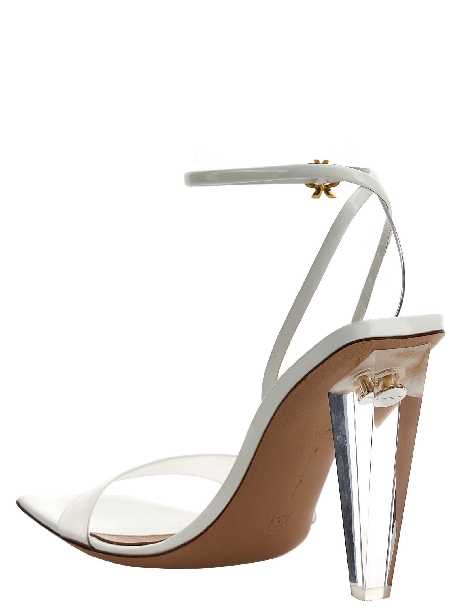 Shop Gianvito Rossi Odyssey Sandals In White