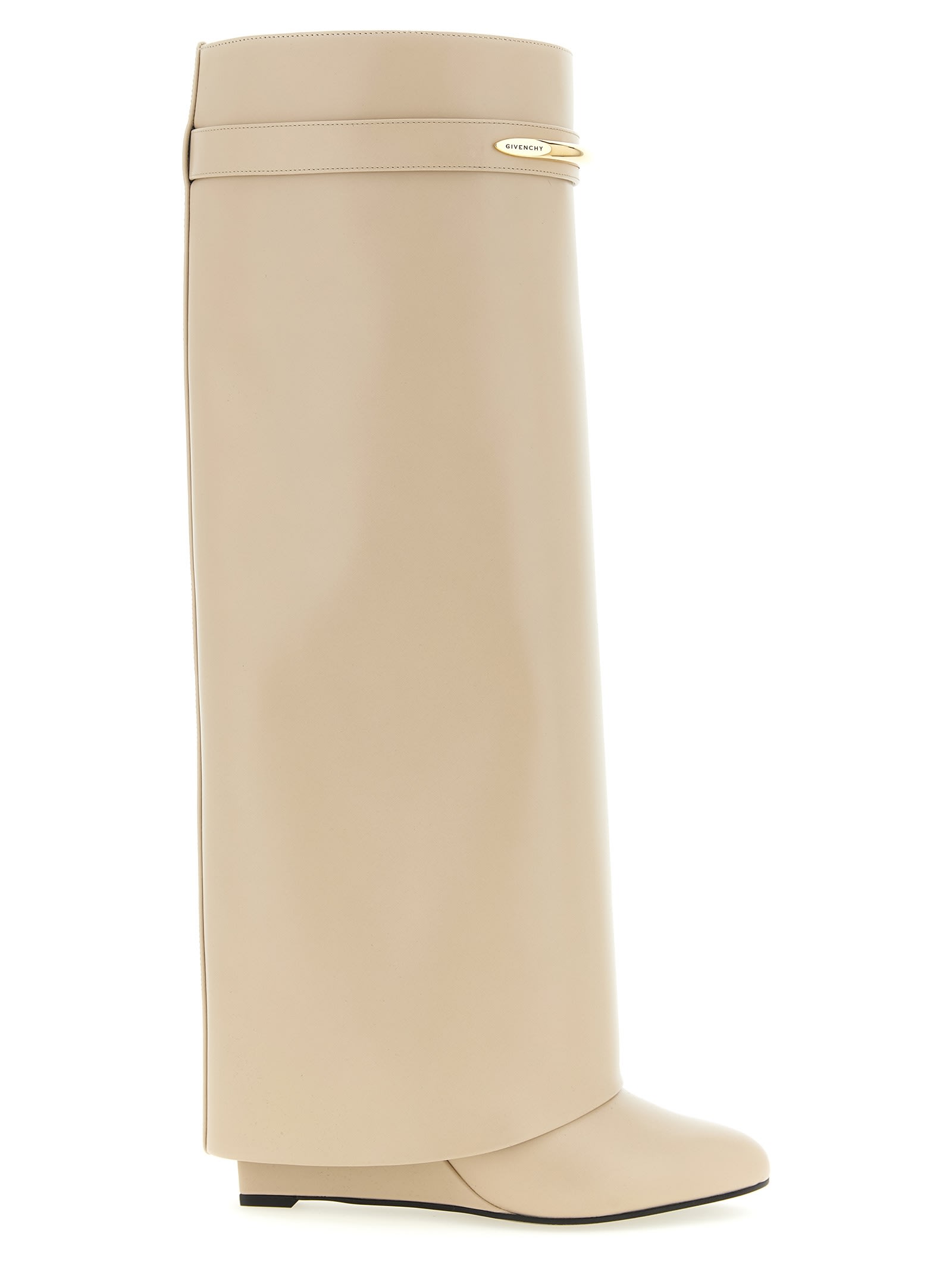 Givenchy Shark Pinch Boots In Sand