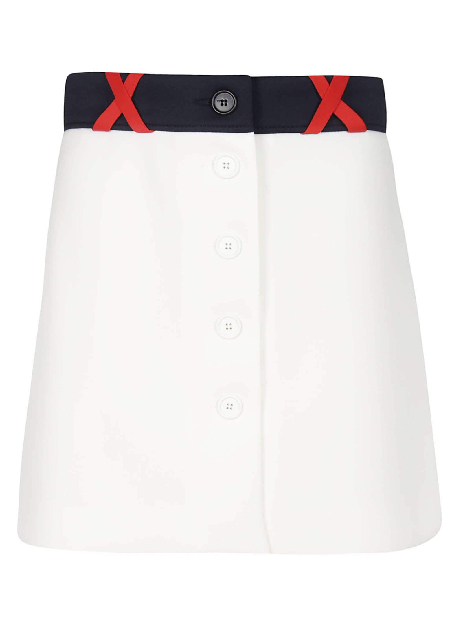 Miu Miu Buttoned Mini Skirt