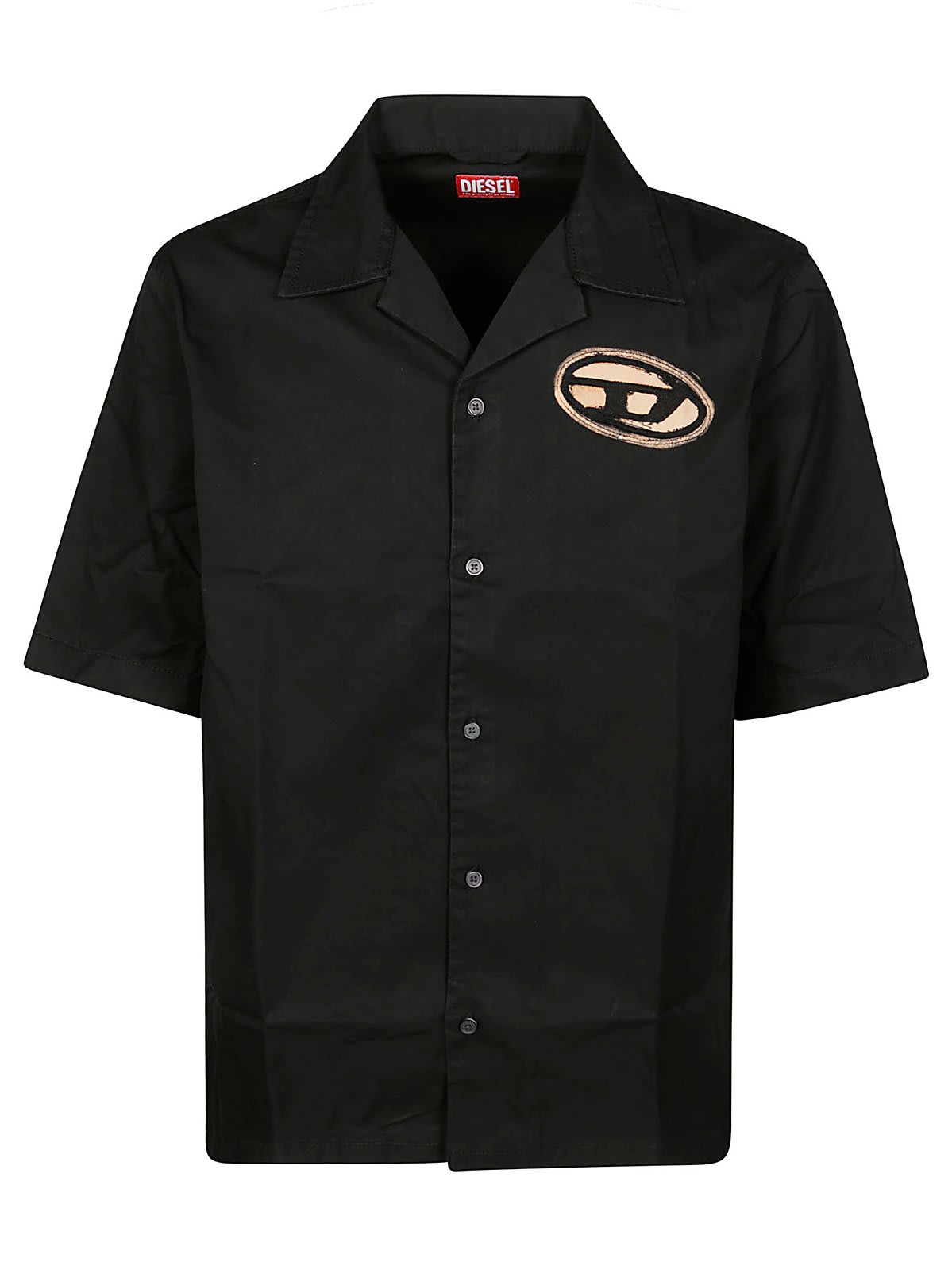 Shop Diesel S-stan-bleach Bowling Shirt In 9xx