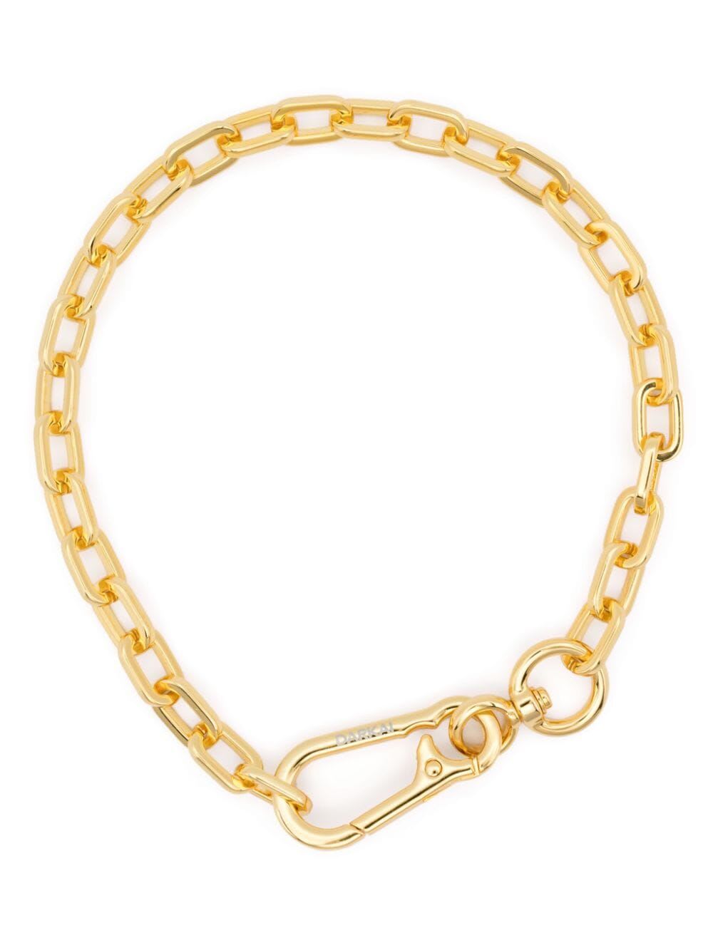 Shop Darkai Gold Rolo Choker In Ggxxl Golde