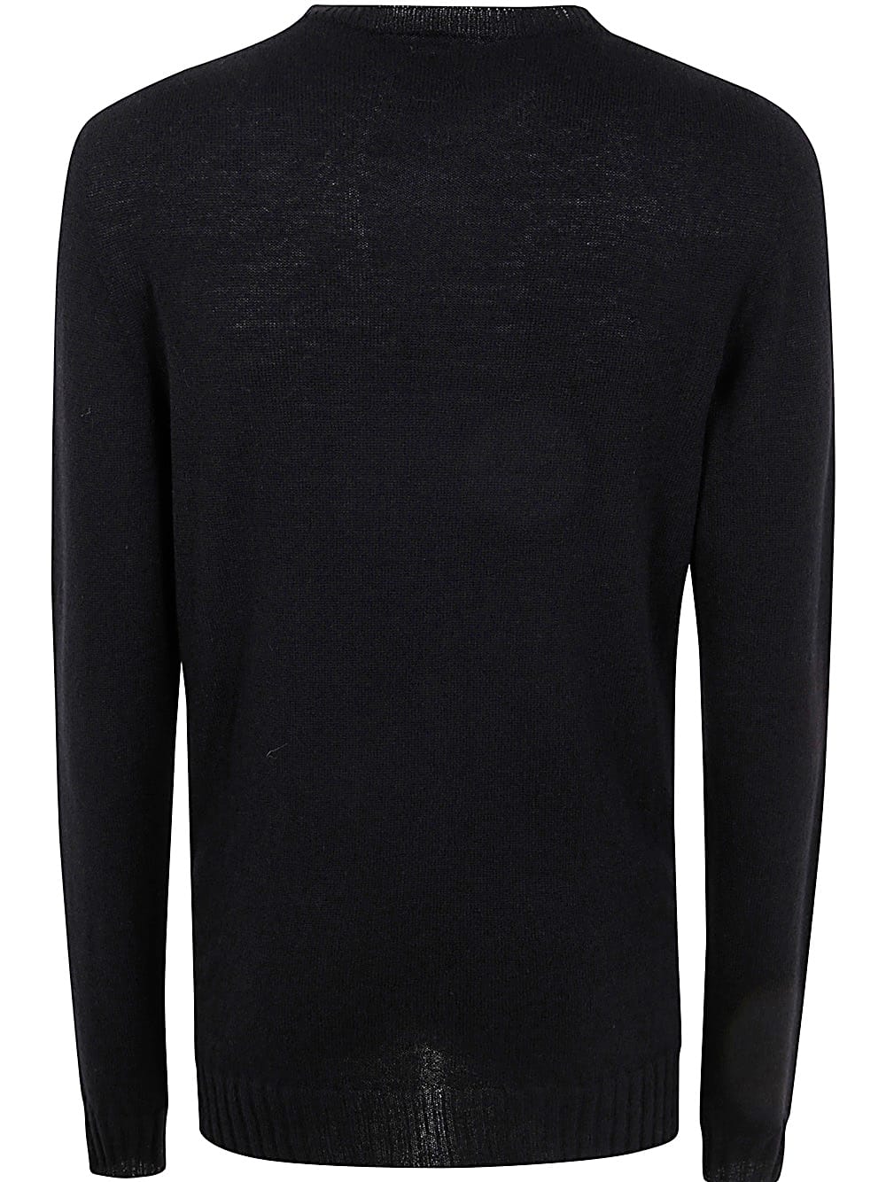 Shop Md75 Round Neck Cashmere Sweater In Black