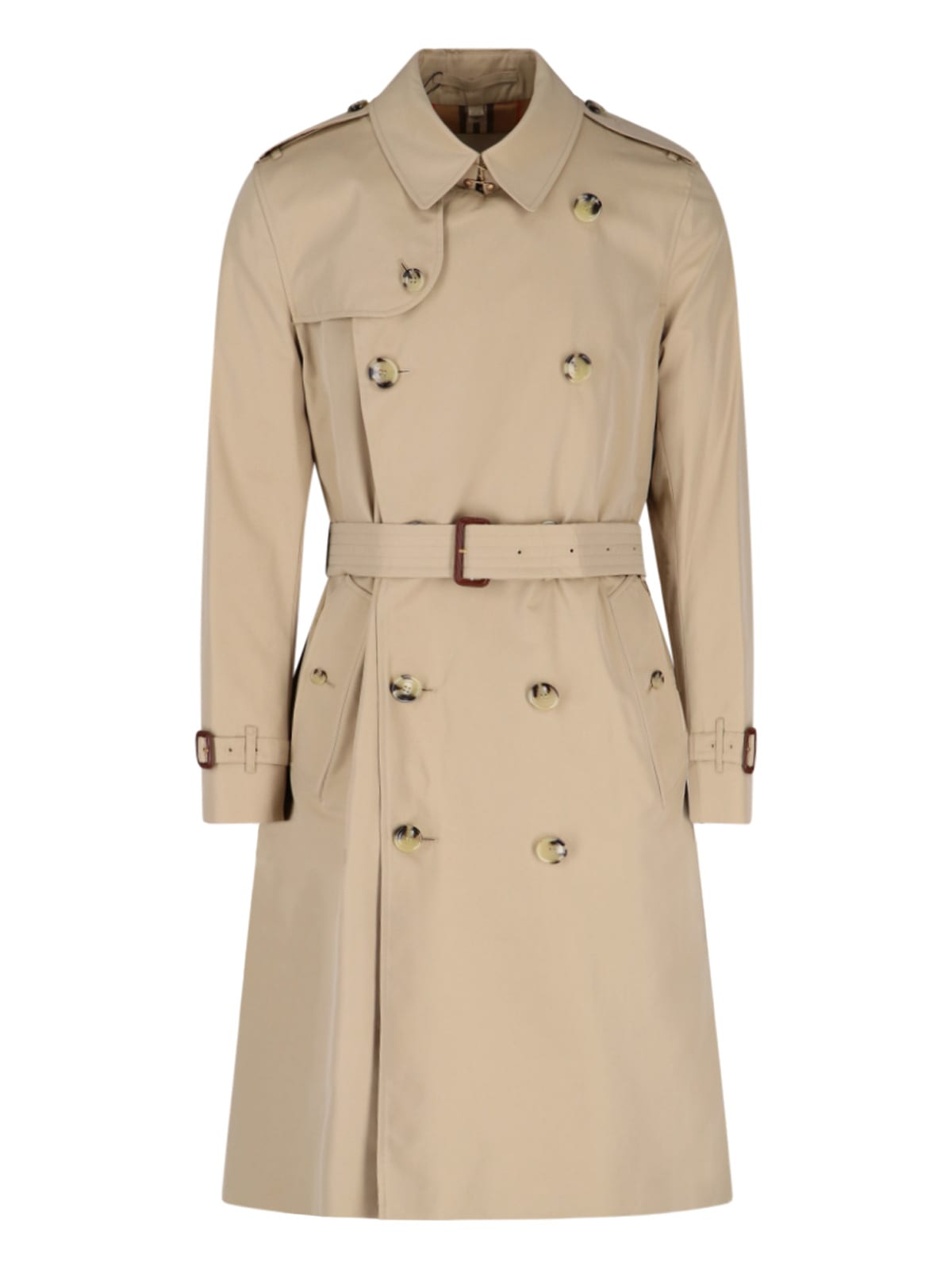 BURBERRY HERITAGE THE KENSINGTON BEIGE TRENCH COAT