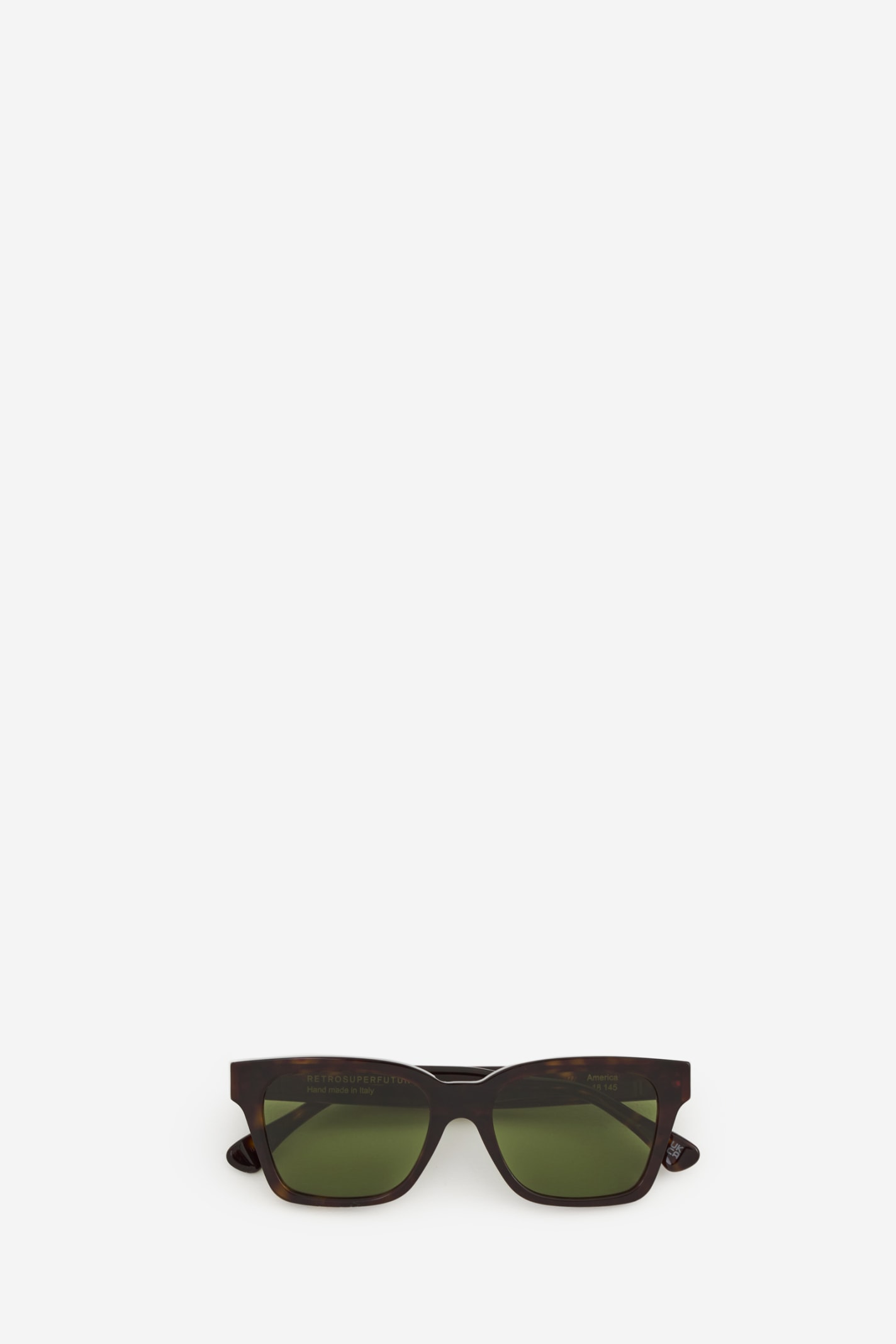 Shop Retrosuperfuture America 3627 Sunglasses In Green