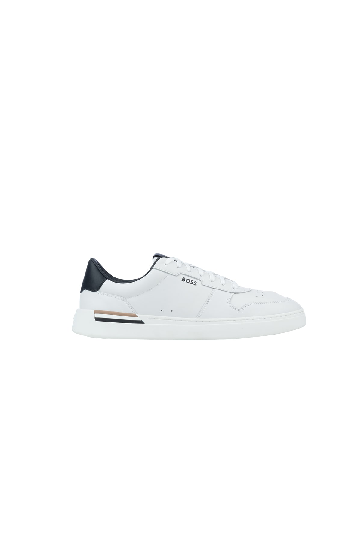 Shop Hugo Boss Sneakers In Open White