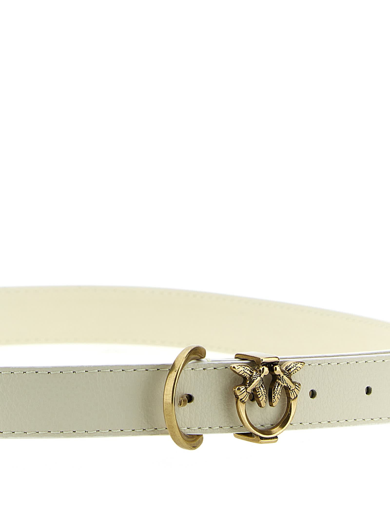 Shop Pinko Tamboril Belt  In White