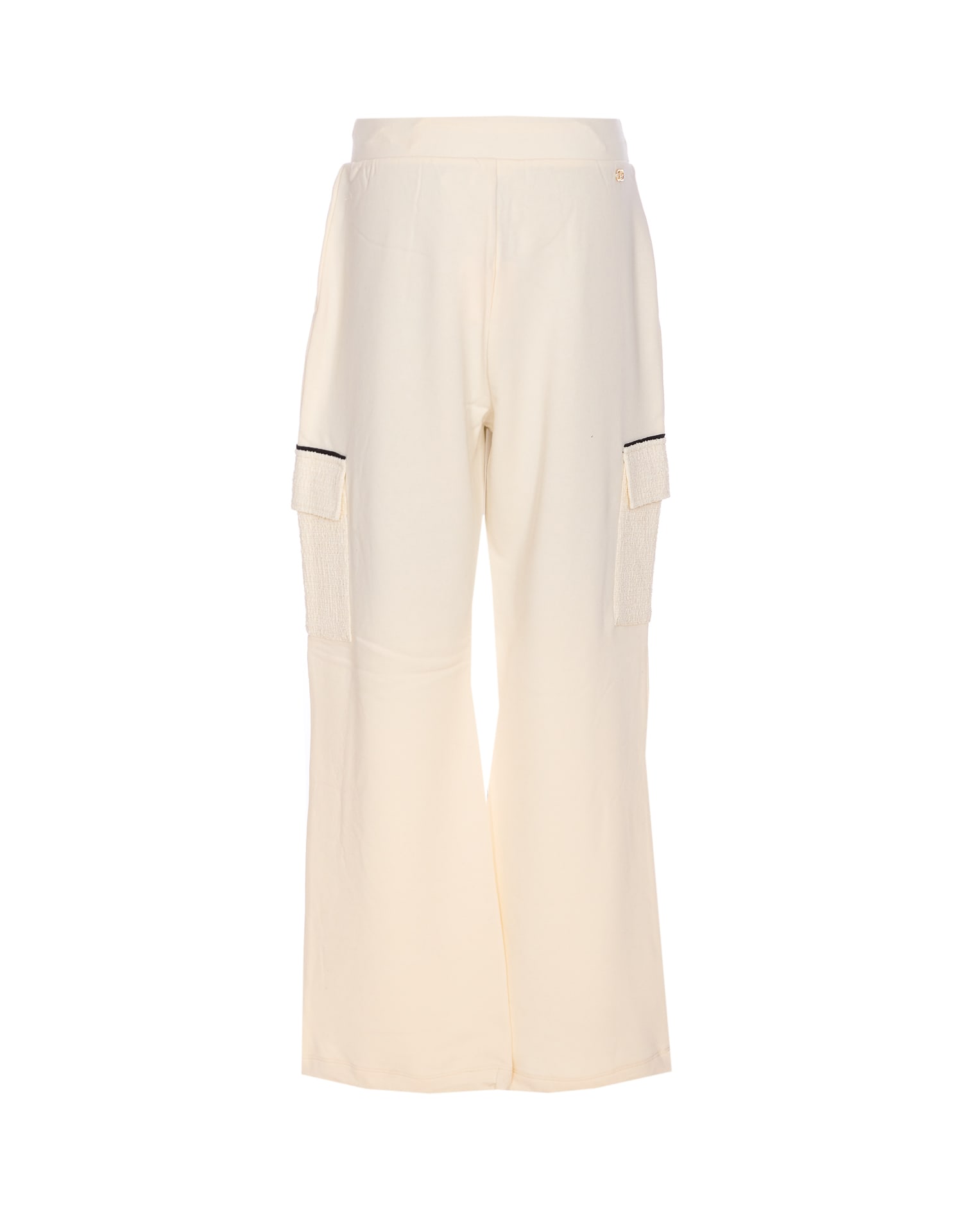 Liu •jo Cargo-pocket Trousers In White