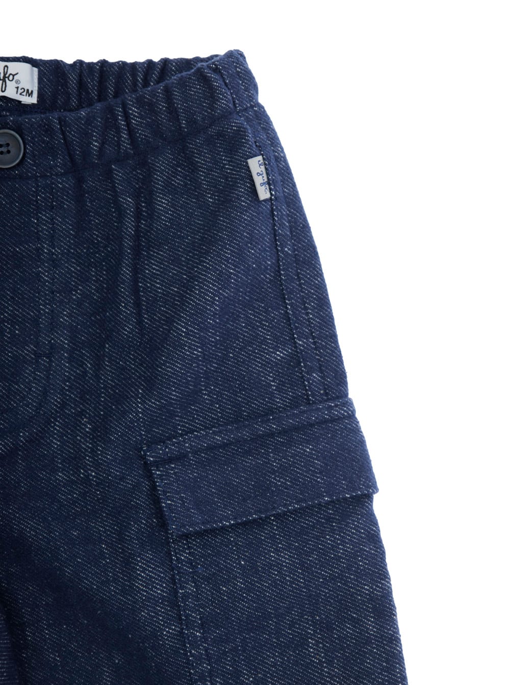 Il Gufo Pantalone Lungo In Blue