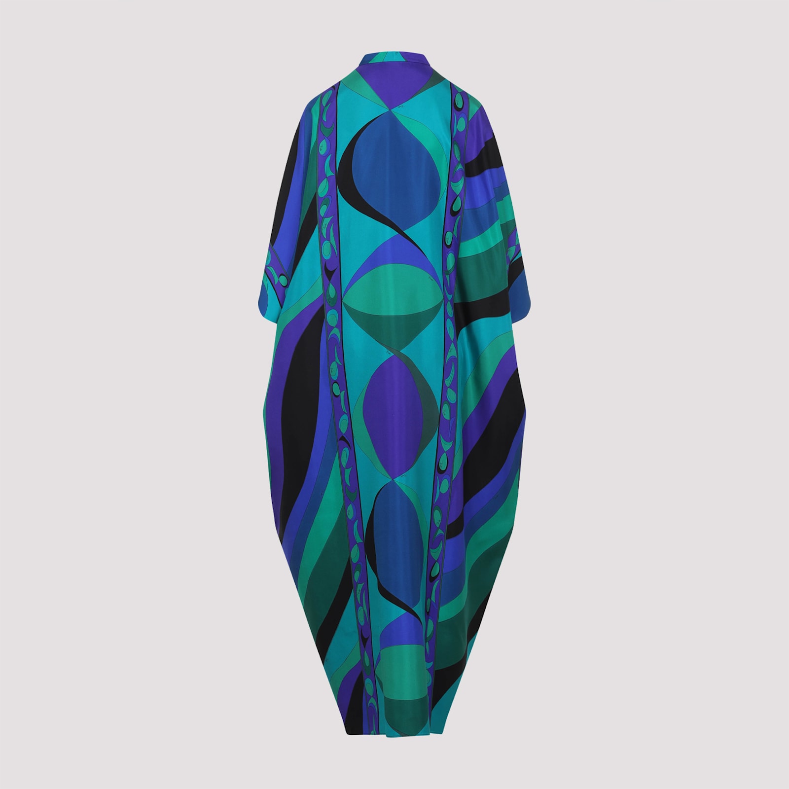 Pucci Pesci Print Maxi Kaftan