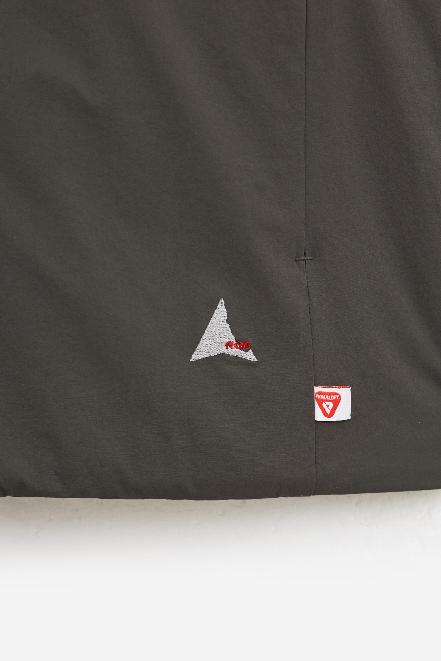 Roa Onsen Overshirt Jacket In Gray