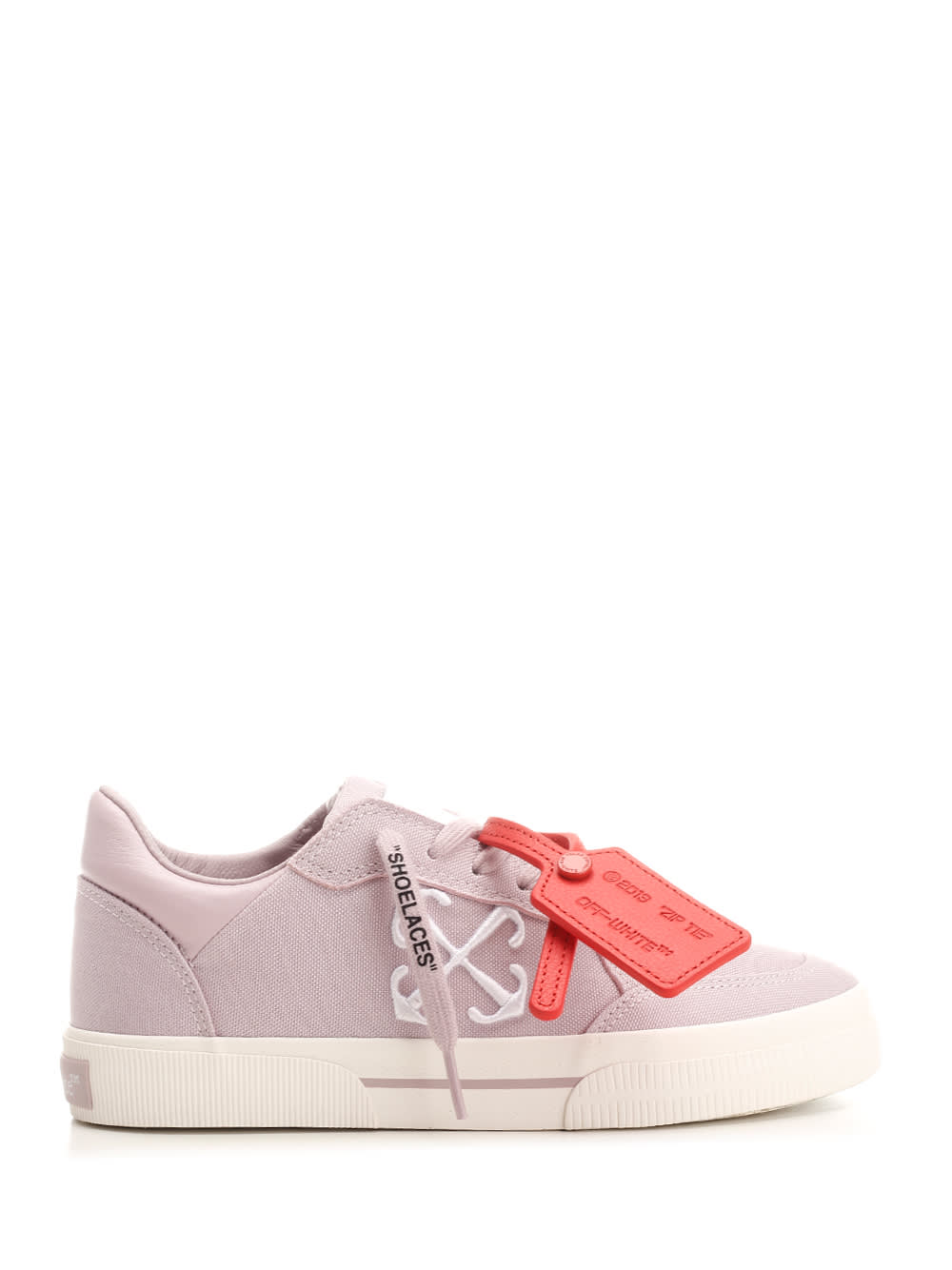 Off-white New Vulcanized Low-top Sneakers In Pink