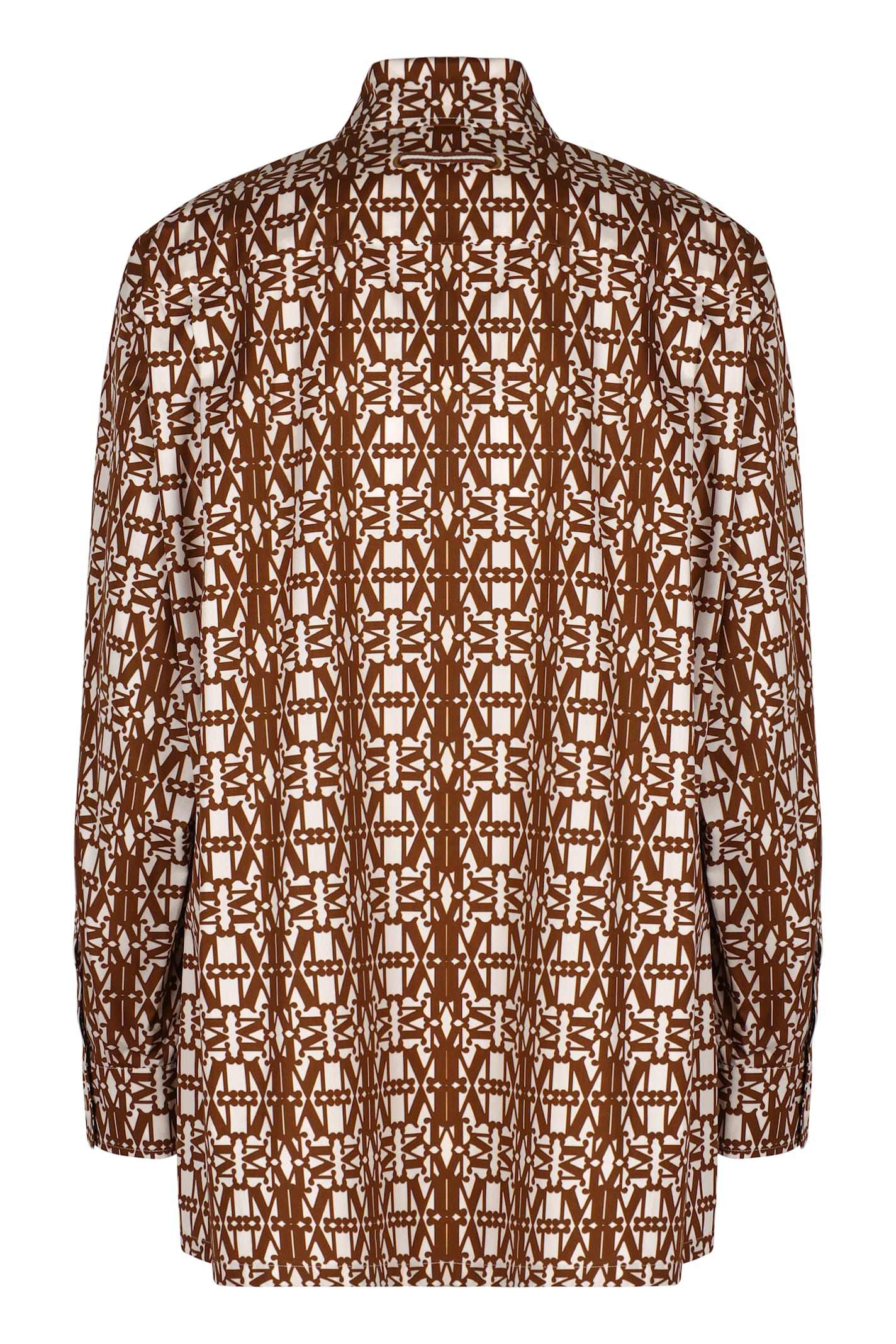 Max Mara Gallura Blouse In Brown