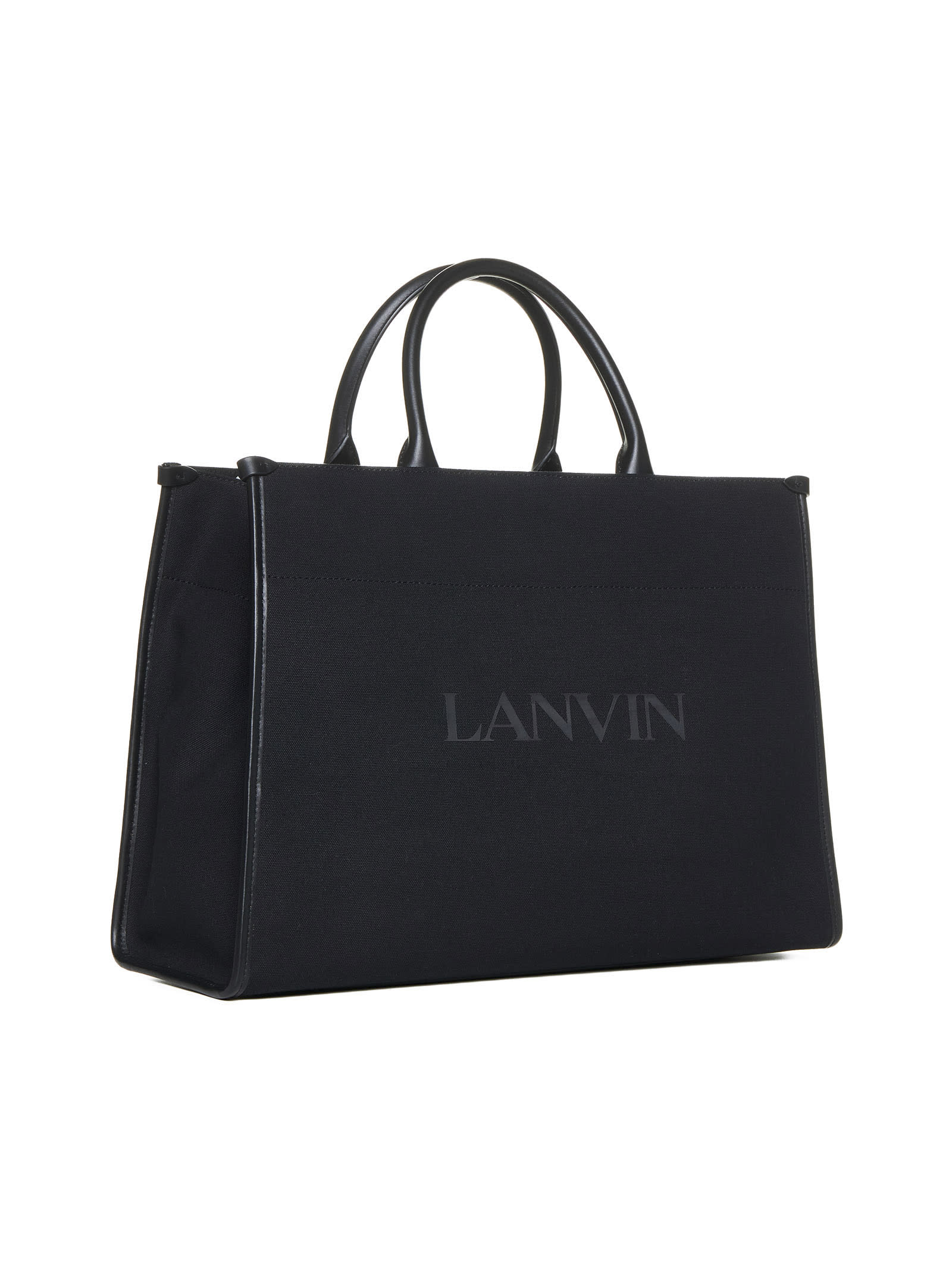 Shop Lanvin Bag In Black