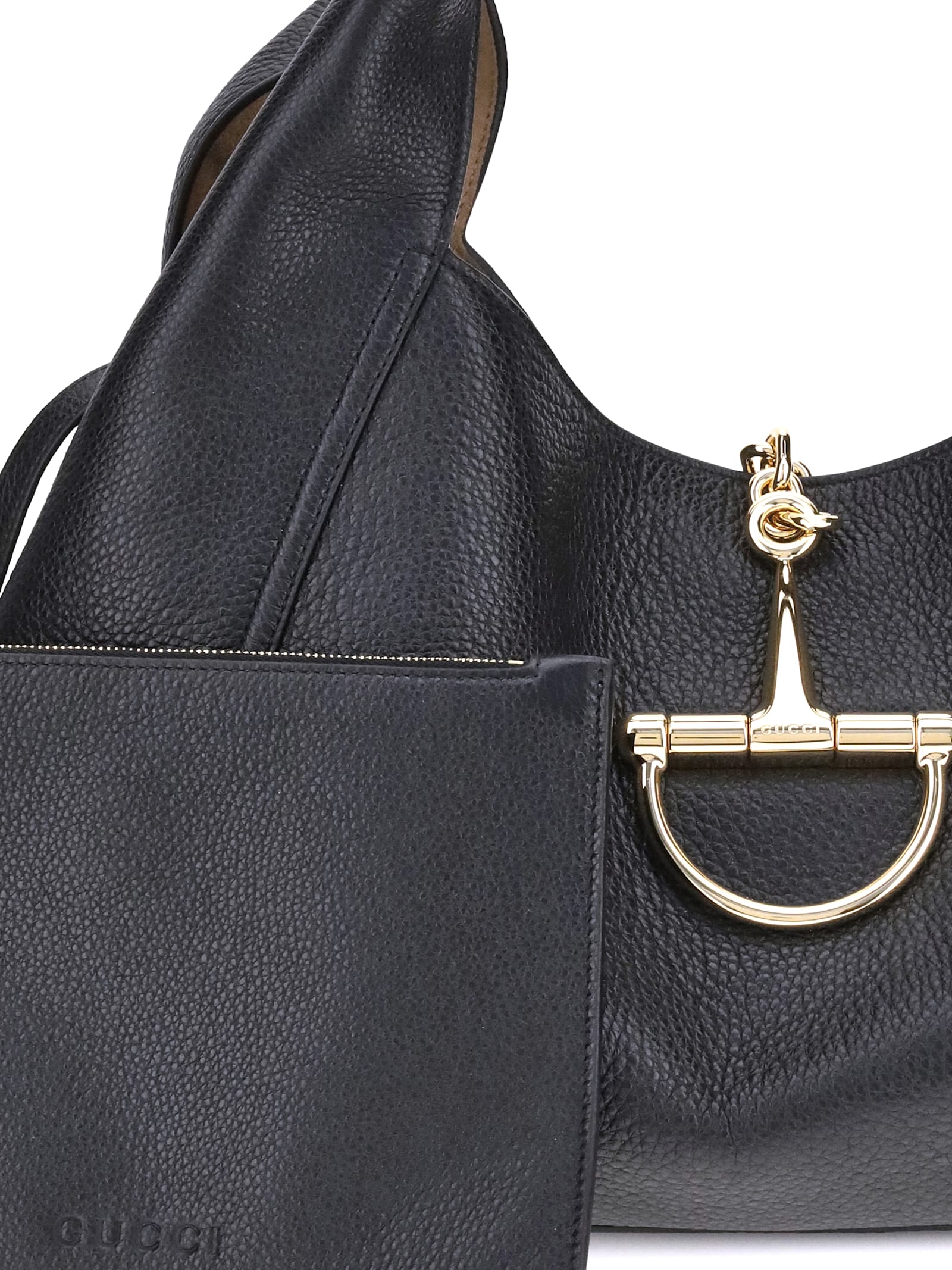 Gucci Softbit Maxi Shoulder Bag In Black