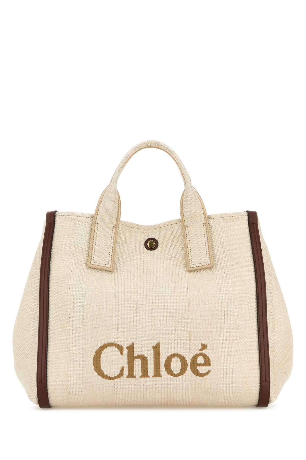 Chloé Sand Fabric Medium Chloã Carry Shopping Bag