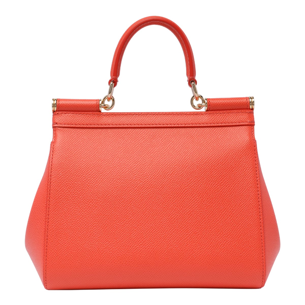 Shop Dolce & Gabbana Medium Sicily Handbag In Red