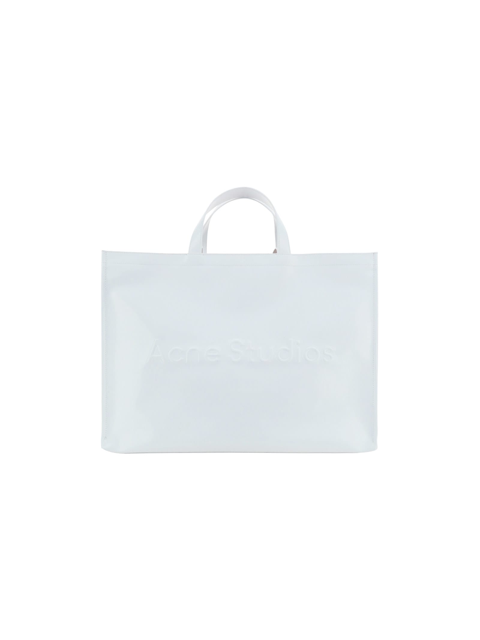 Acne Studios Shopper Bag In White