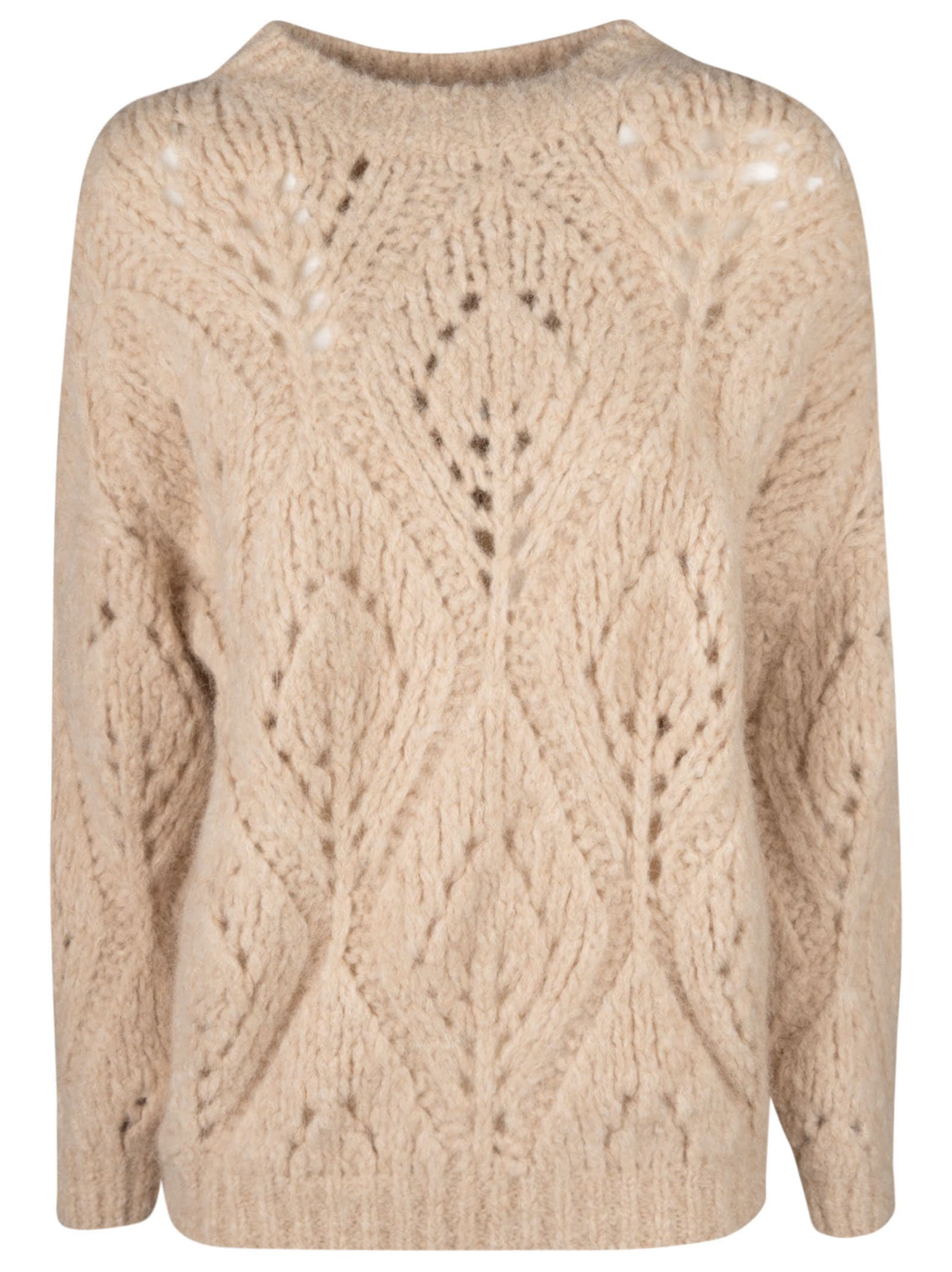 Brunello Cucinelli Perforated Ribbed Sweater