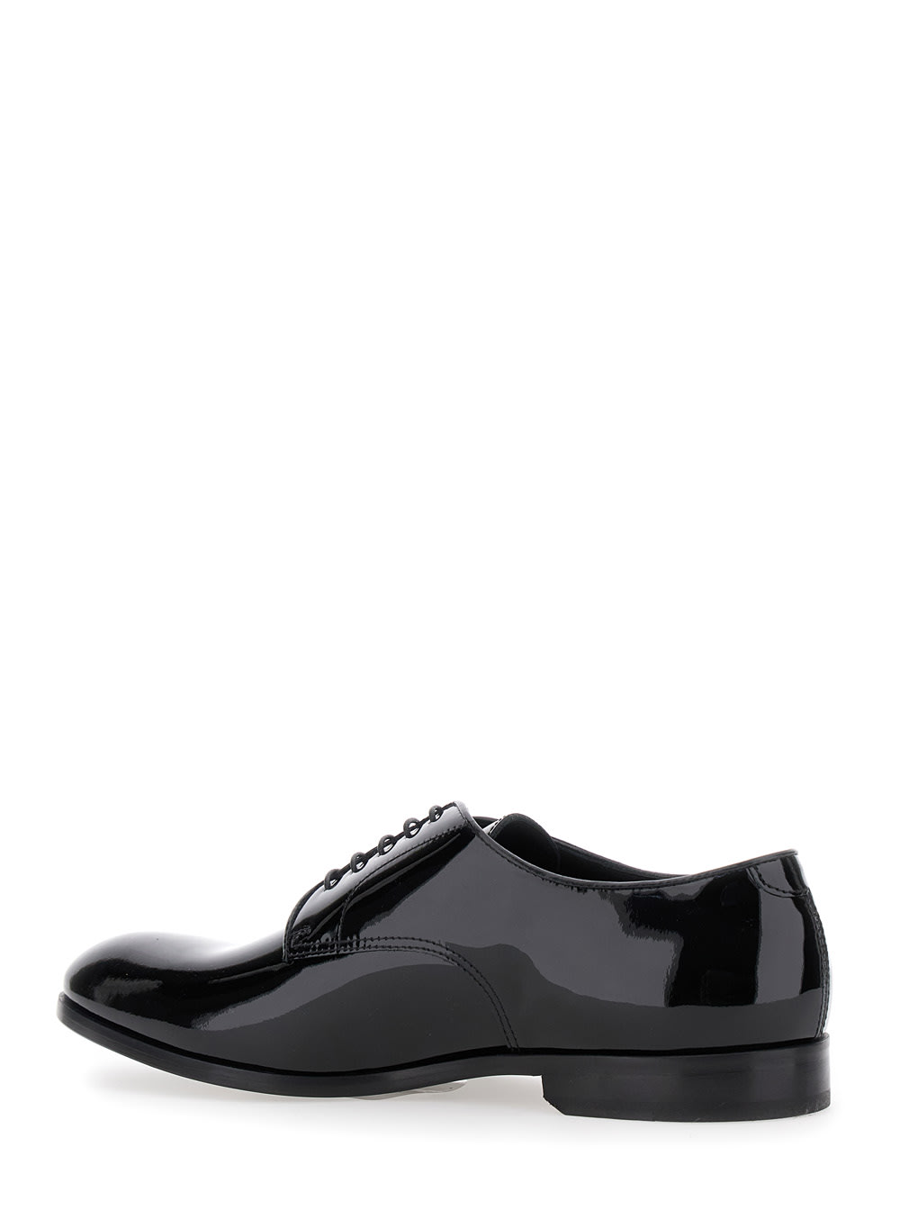 Doucal's Man Lace-up Shoes Midnight Blue Size 6.5 Soft Leather In Black