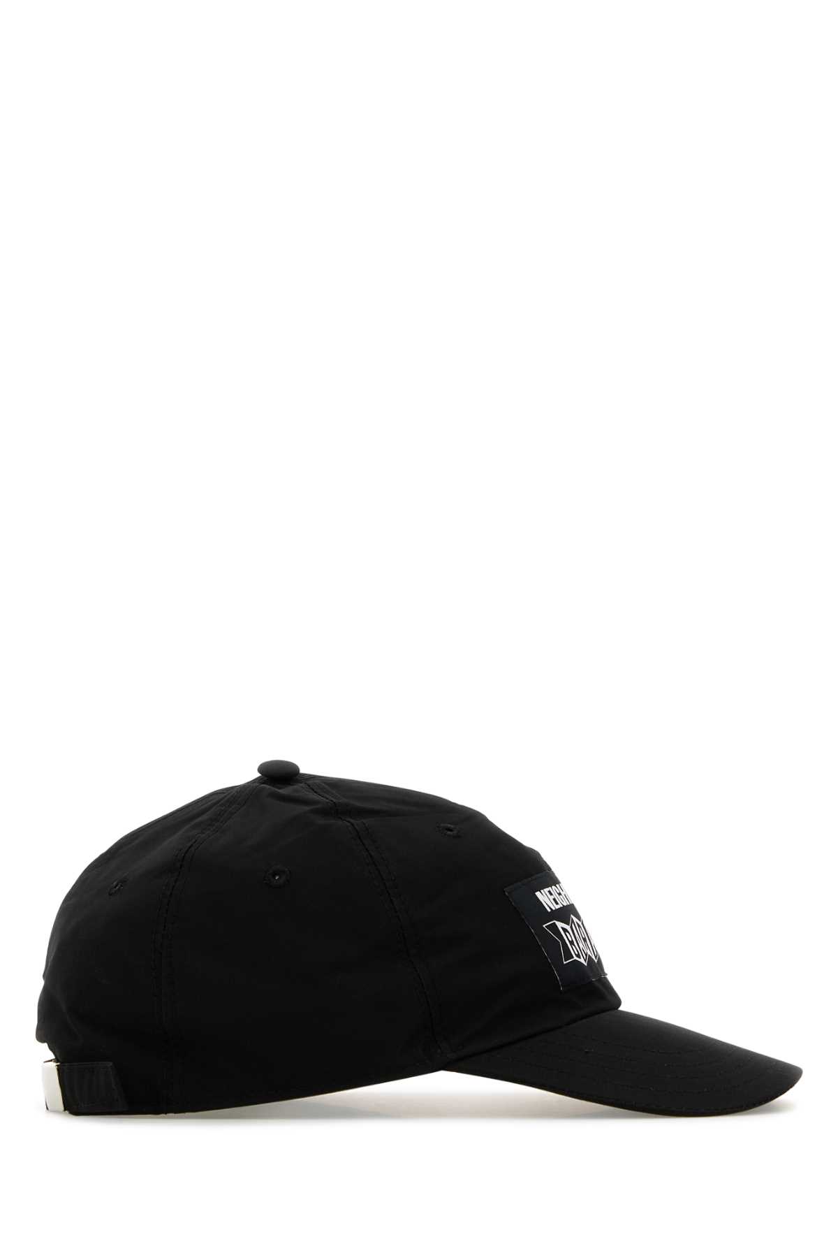 Baracuta Polyester Blend Baseball Cap With Curved Visor