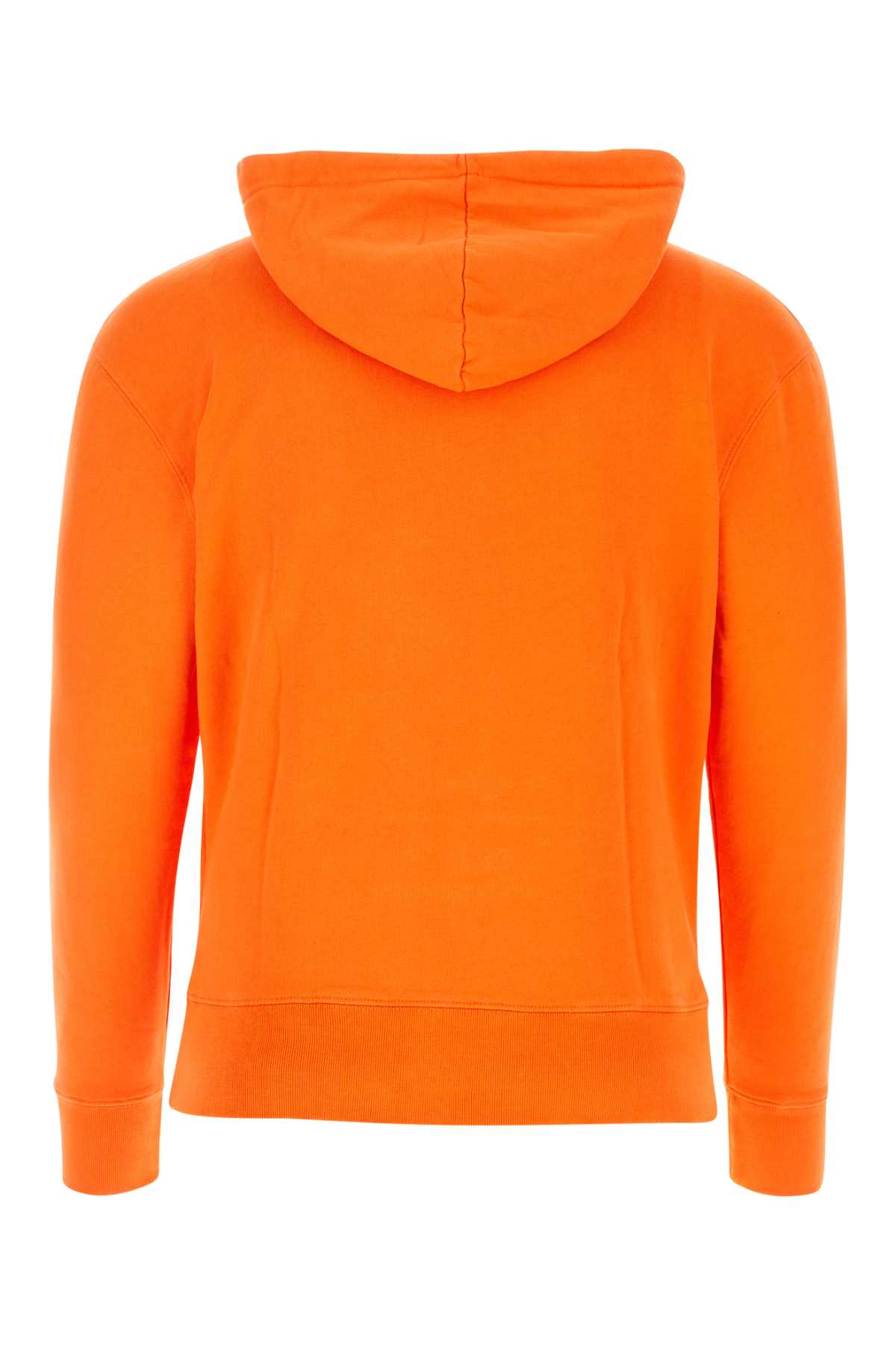 Maison Kitsuné Orange Cotton Sweatshirt In P851