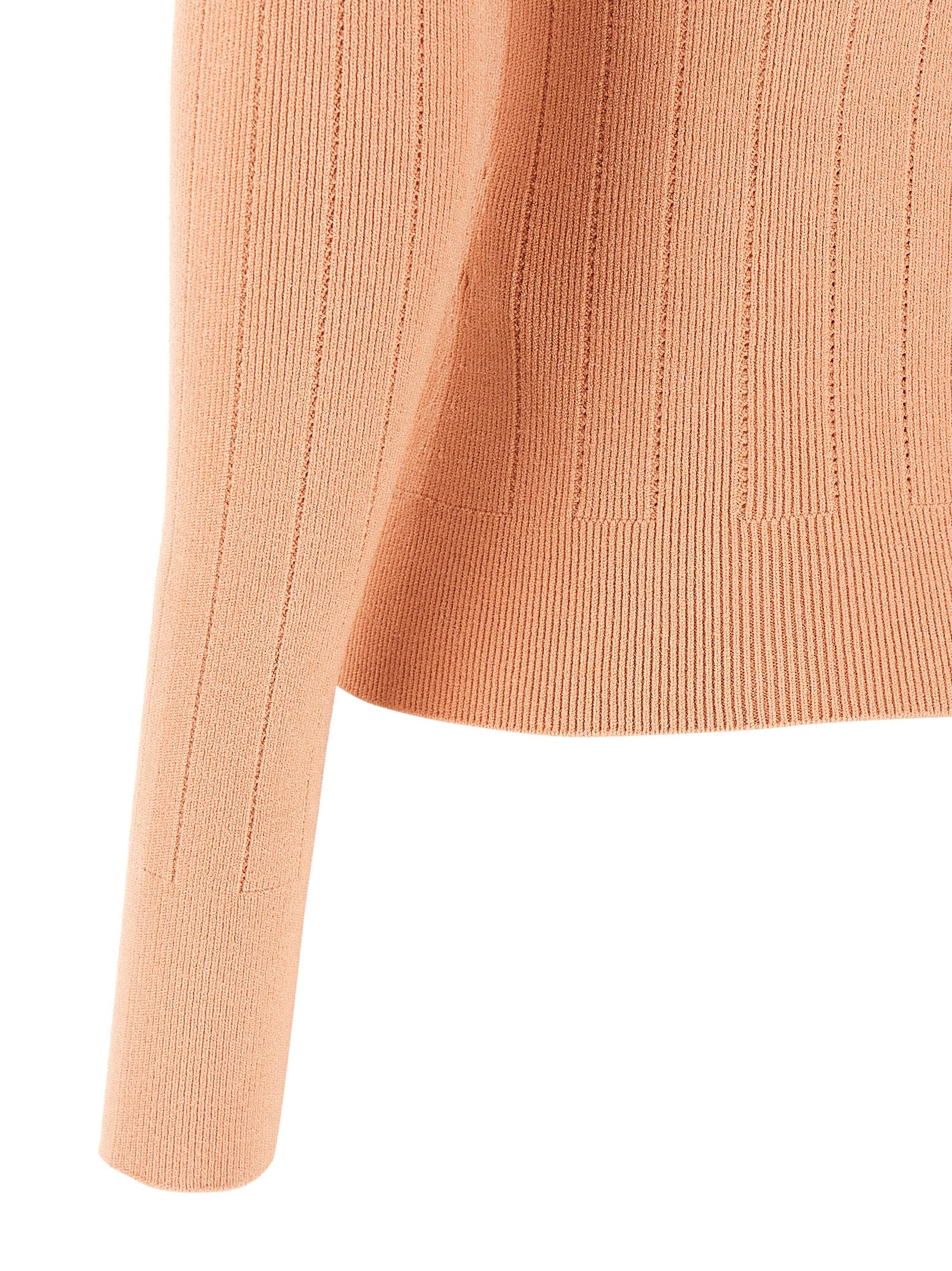 Shop Balmain Chiocciola Sweater In Pink