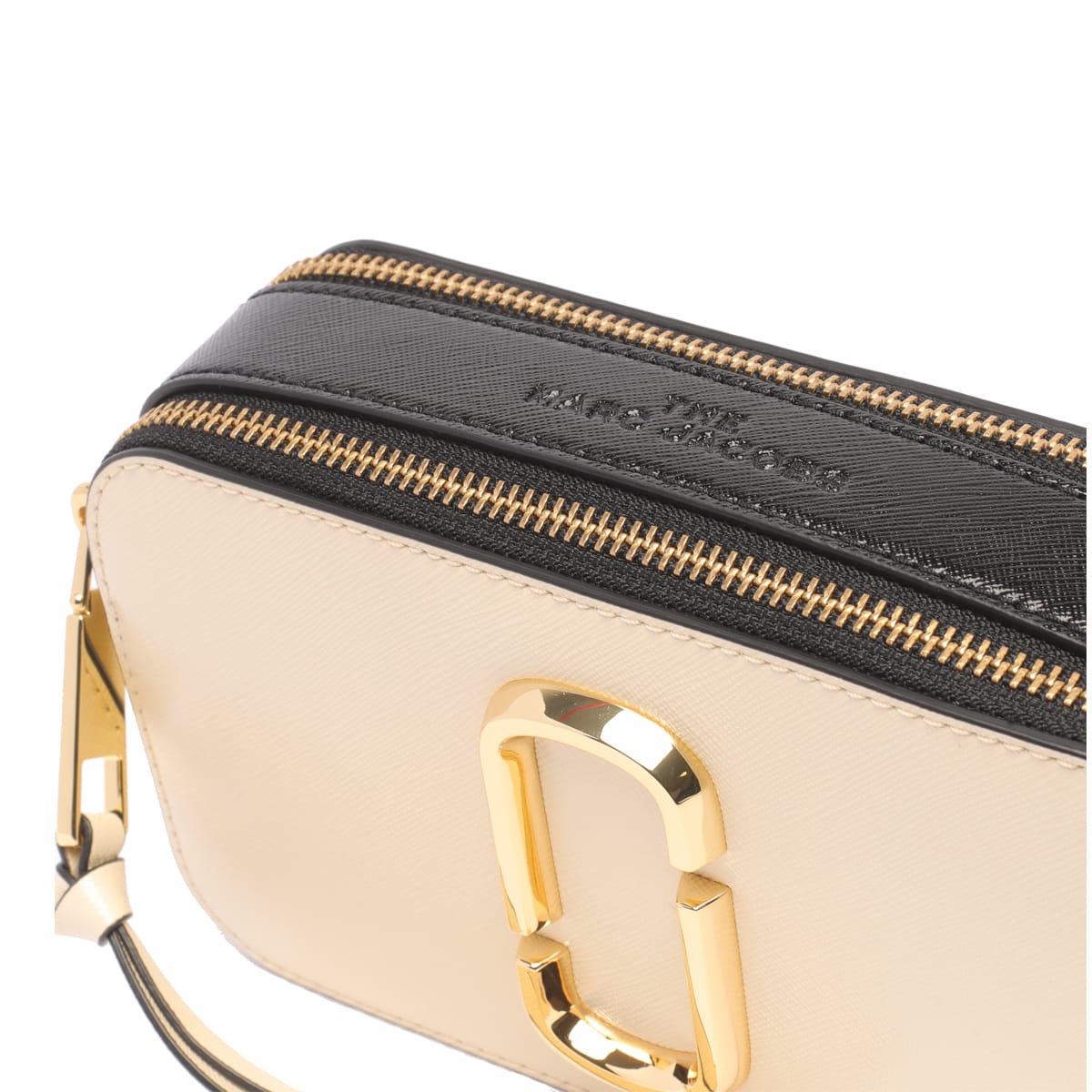 Shop Marc Jacobs The Snapshot Crossbody Bag In Cream