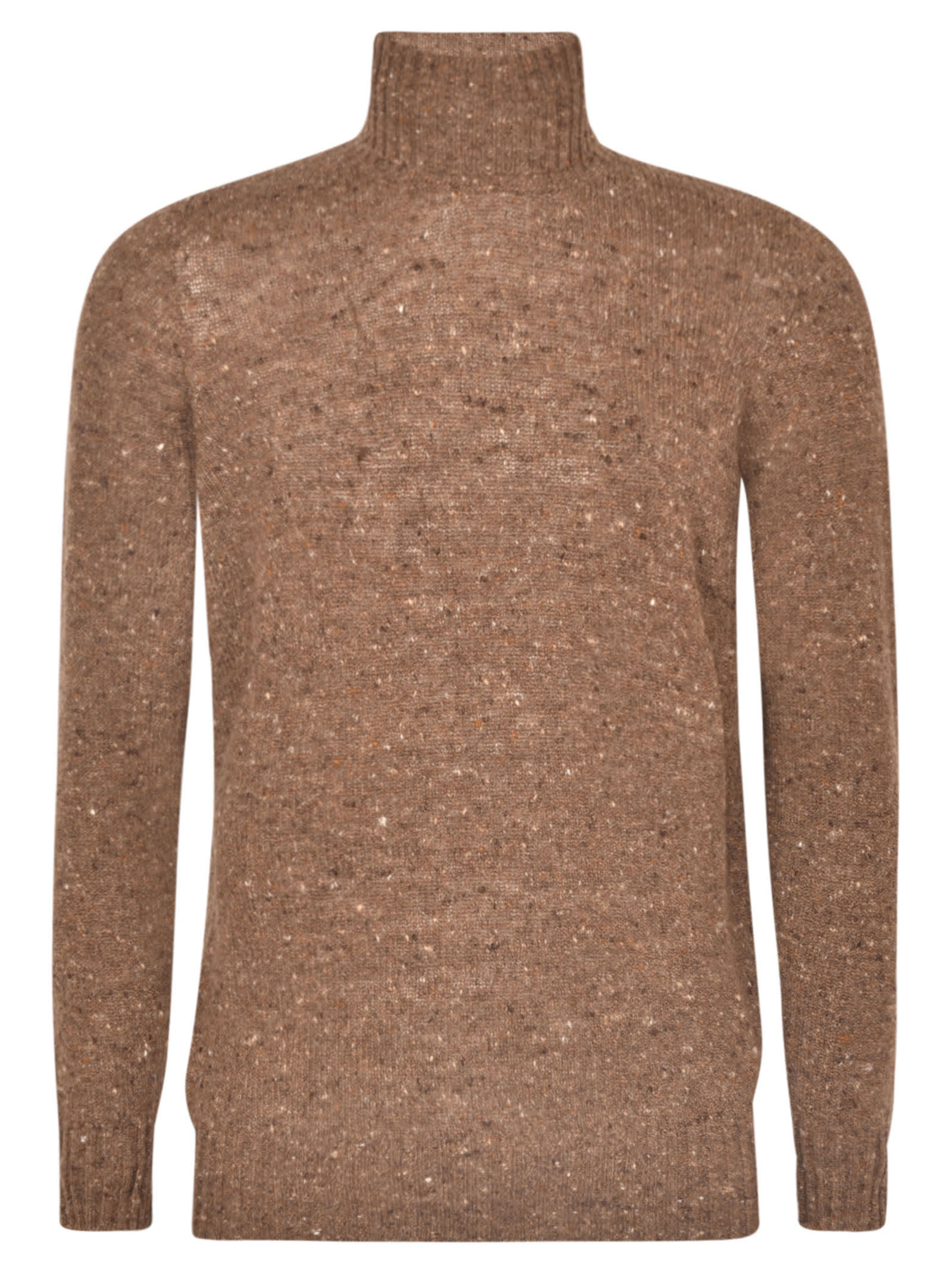 Shop Drumohr Turtleneck Sweater In Camel