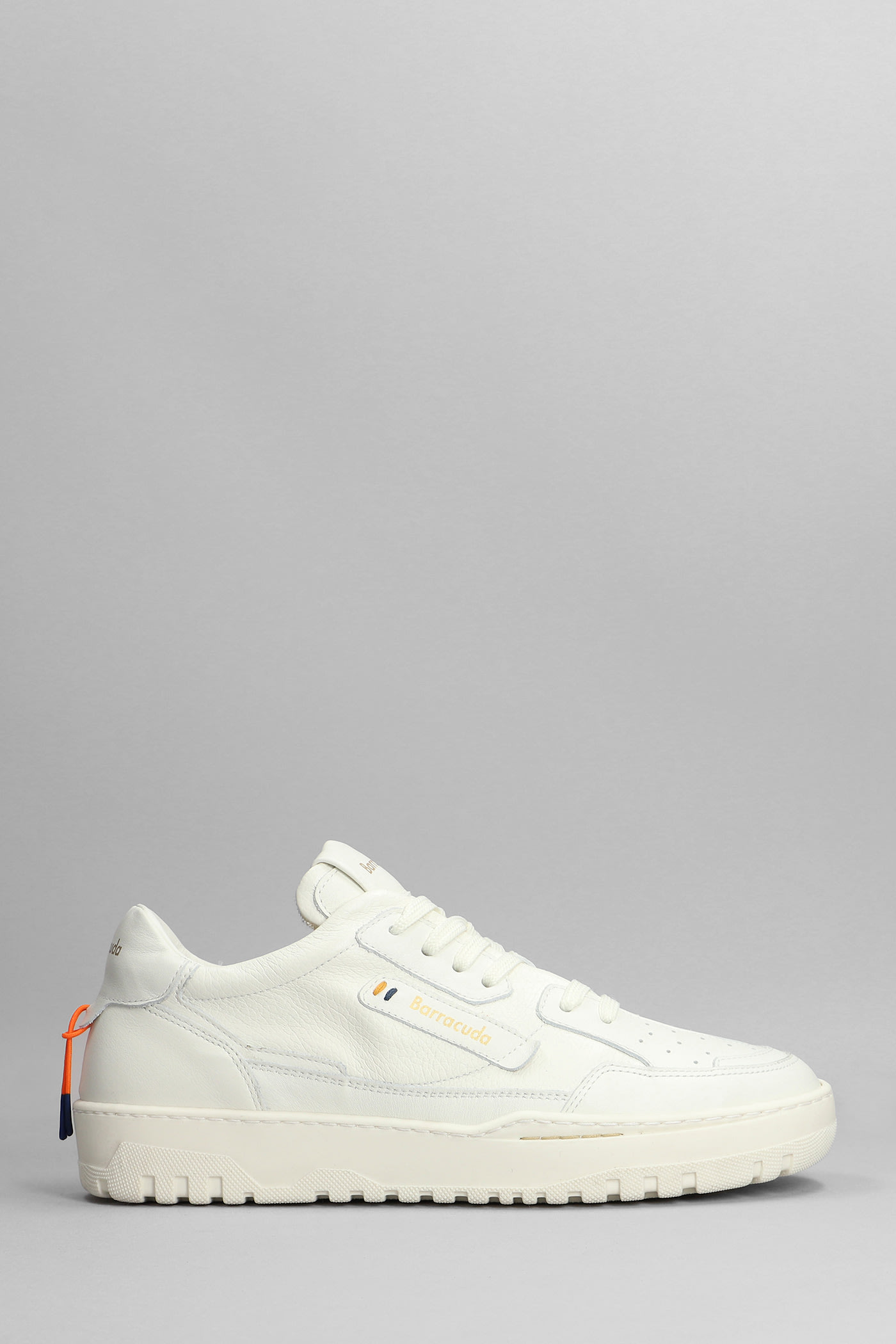 Barracuda Sneakers In White Leather