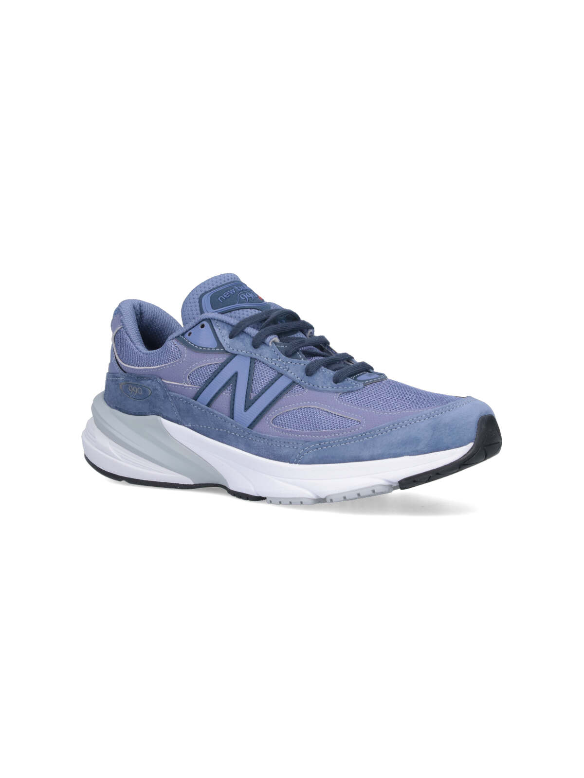 New Balance 990v6 Sneakers In Purple Suede And Mesh In Purple