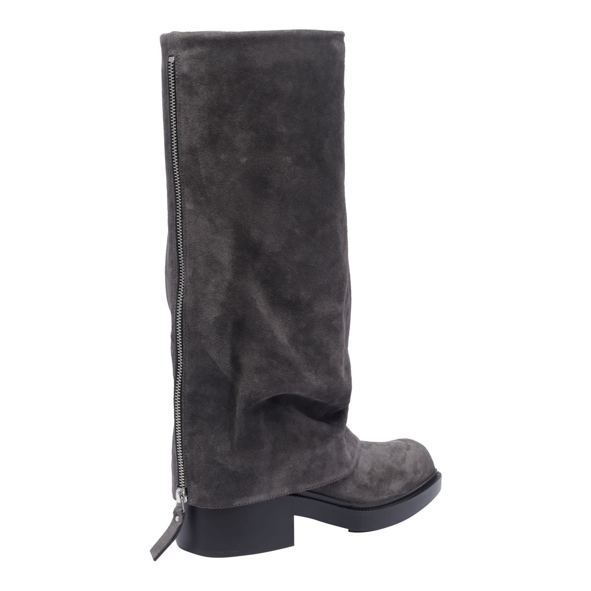 Shop Vic Matie Silverstone Boots In Grey