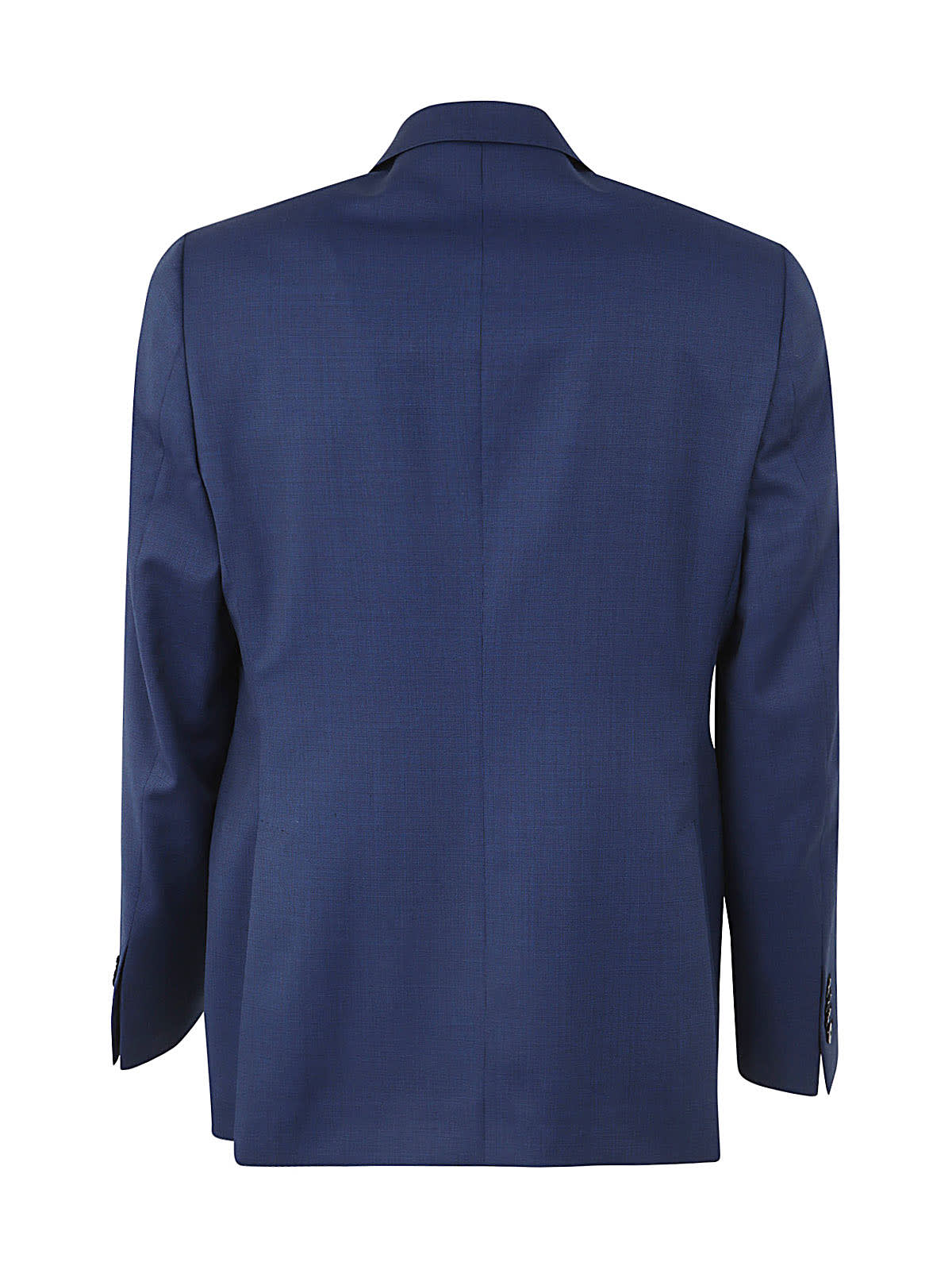Shop Sartoria Latorre Wool Suit With Two Buttons In Blue