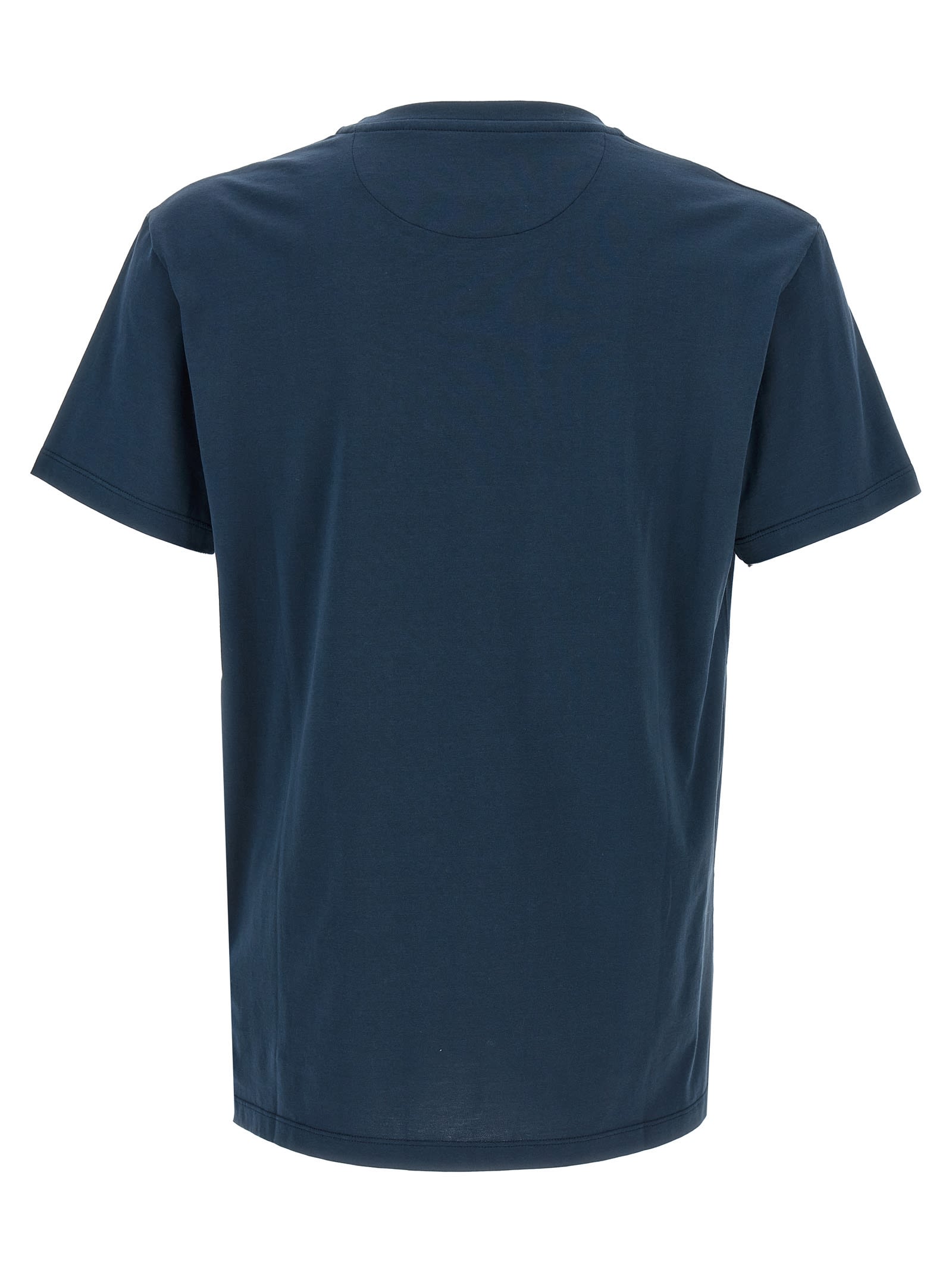 Shop Fendi Ff Labyrinth T-shirt In Blue