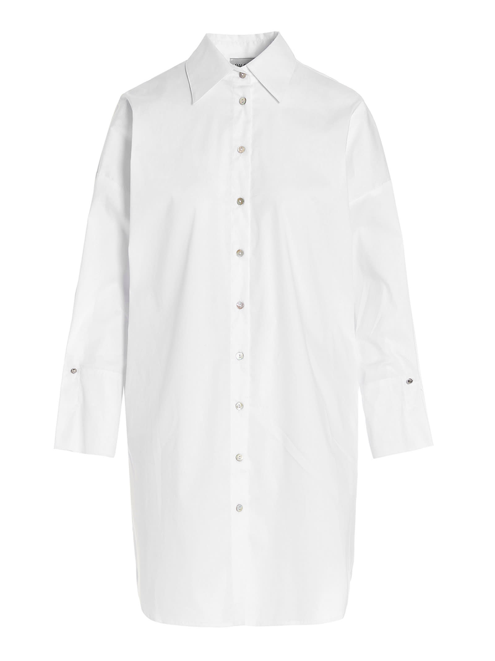 BALOSSA NIKITA DRESS,BA416 WHITE